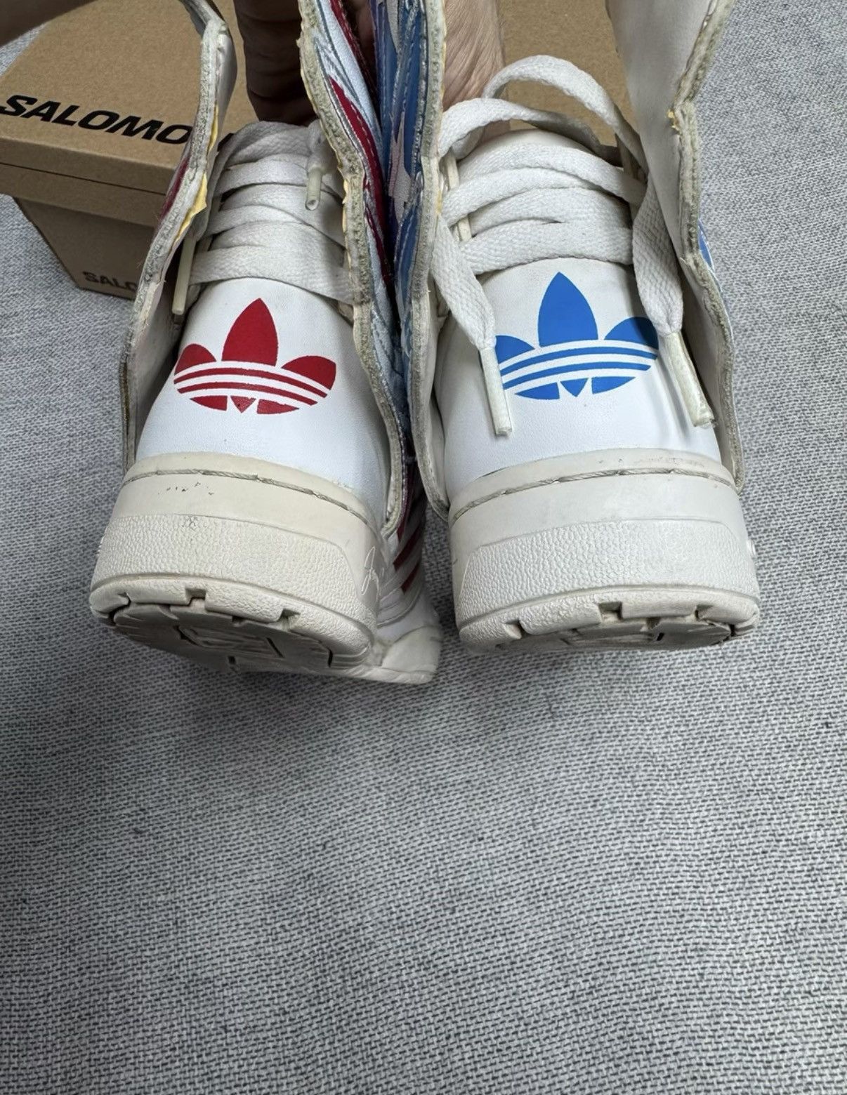 Adidas Adidas Jeremy Scott Wings 2.0 USA Flag K37 Size US 6.5 / IT 36.5 - 2 Thumbnail