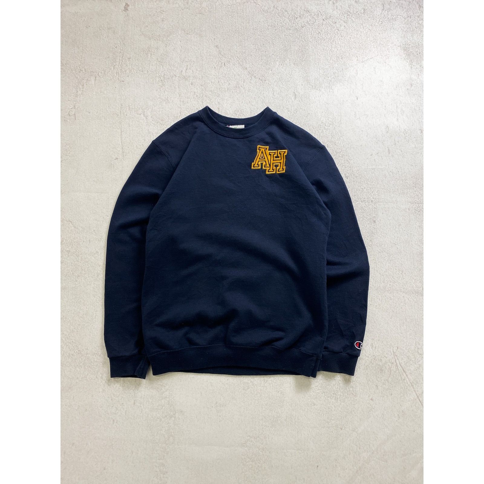 Champion Vintage 90s Champion Blue Crewneck Sweatshirt - Men's XS Size US XS / EU 42 / 0 - 1 Thumbnail