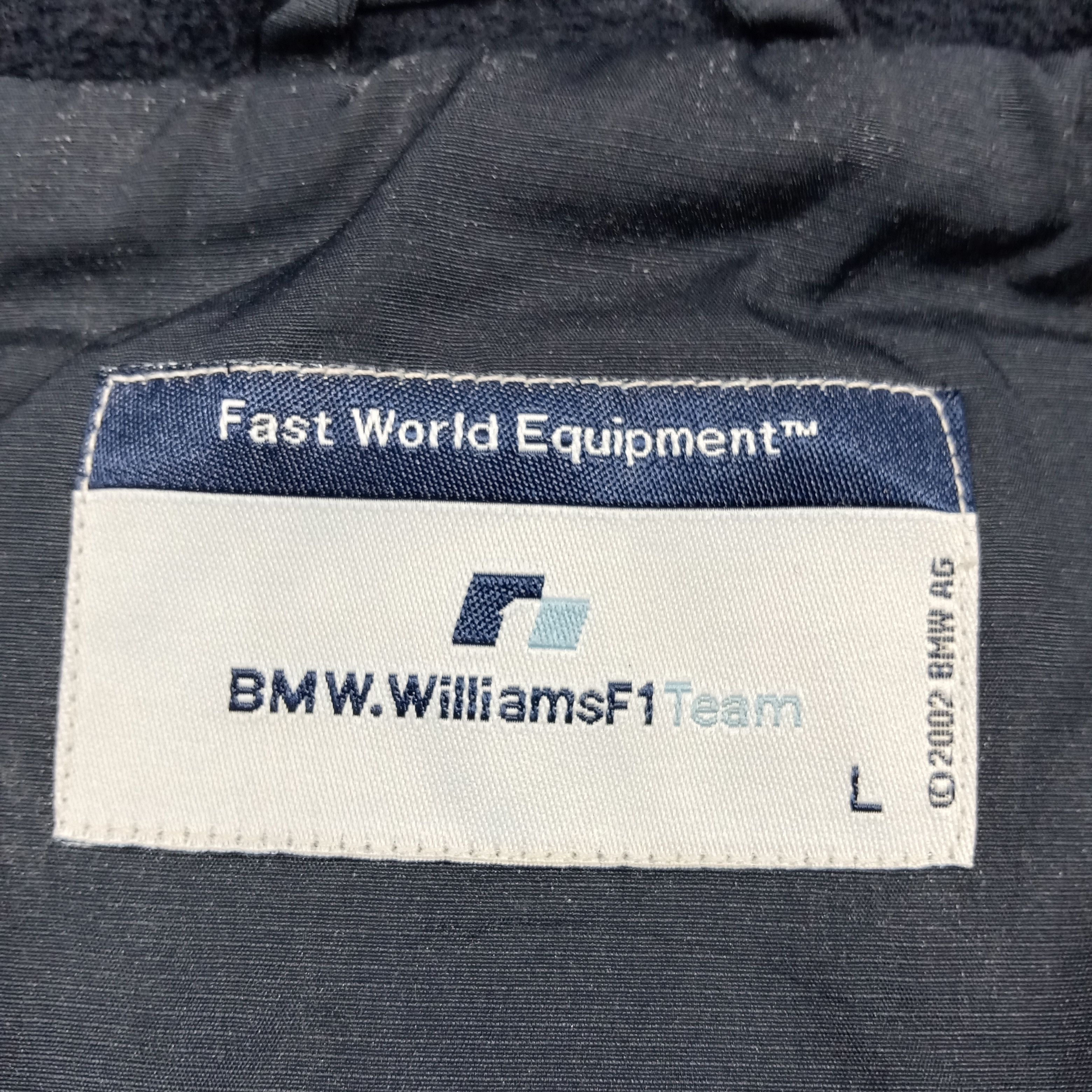Reebok BMW Williams Racing Formula One 2002 Jacket C290N16 Size US XL / EU 56 / 4 - 3 Thumbnail