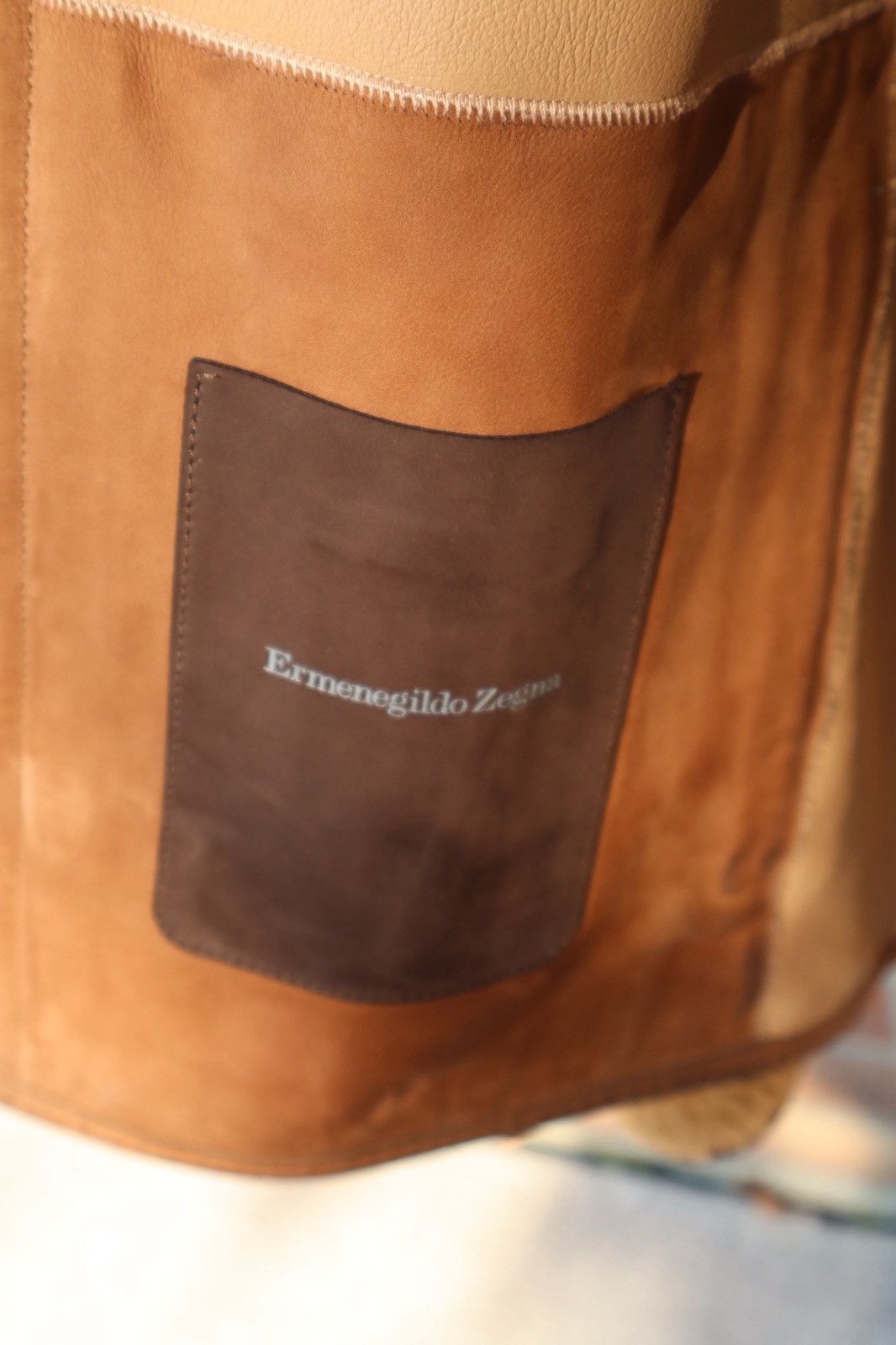 Ermenegildo Zegna Ermenegildo Zegna shearling leather jacket Size US M / EU 48-50 / 2 - 9 Thumbnail