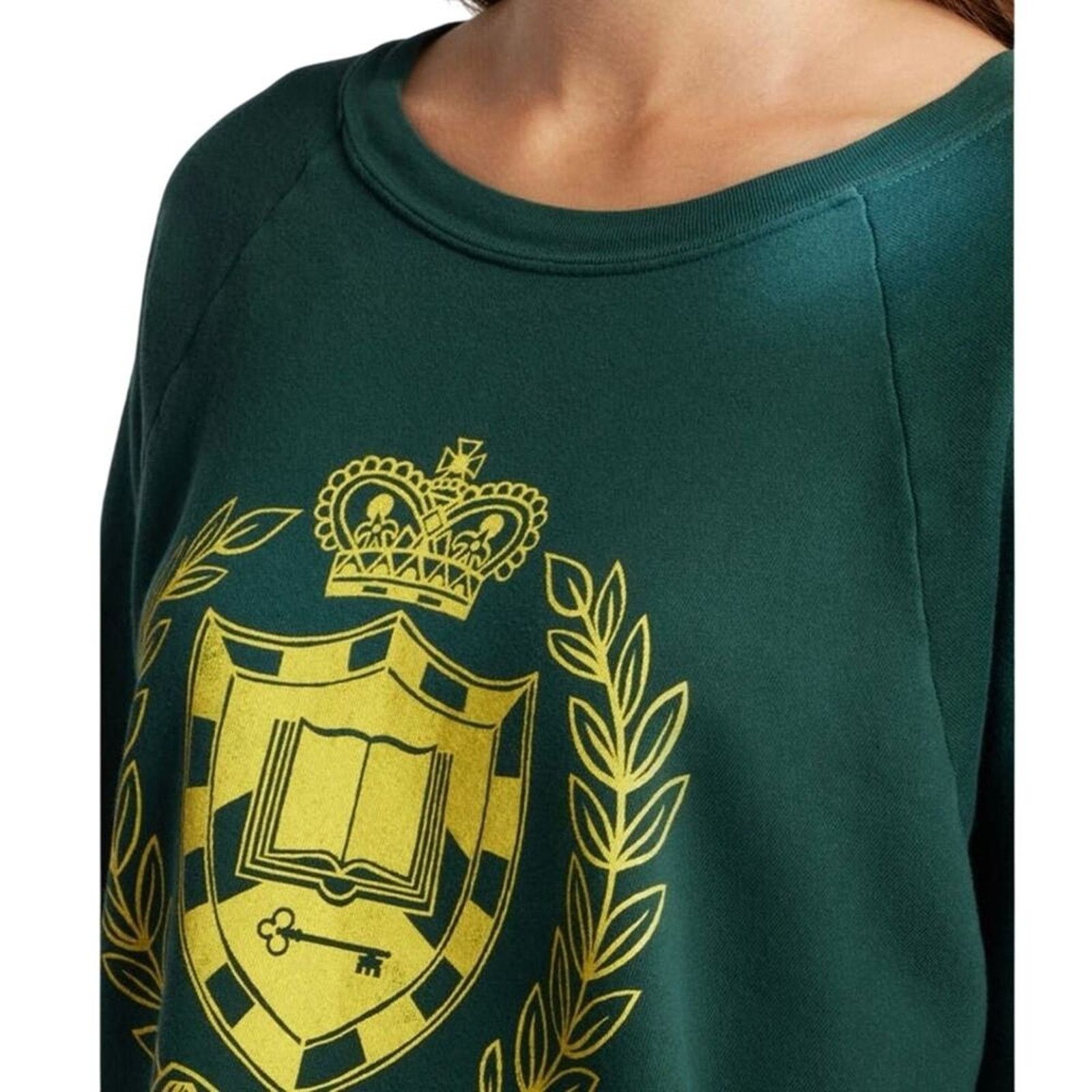 Daydreamer DAYDREAMER Oxford Crest Cotton Blend Sweatshirt Size XS New Size XS / US 0-2 / IT 36-38 - 8 Thumbnail
