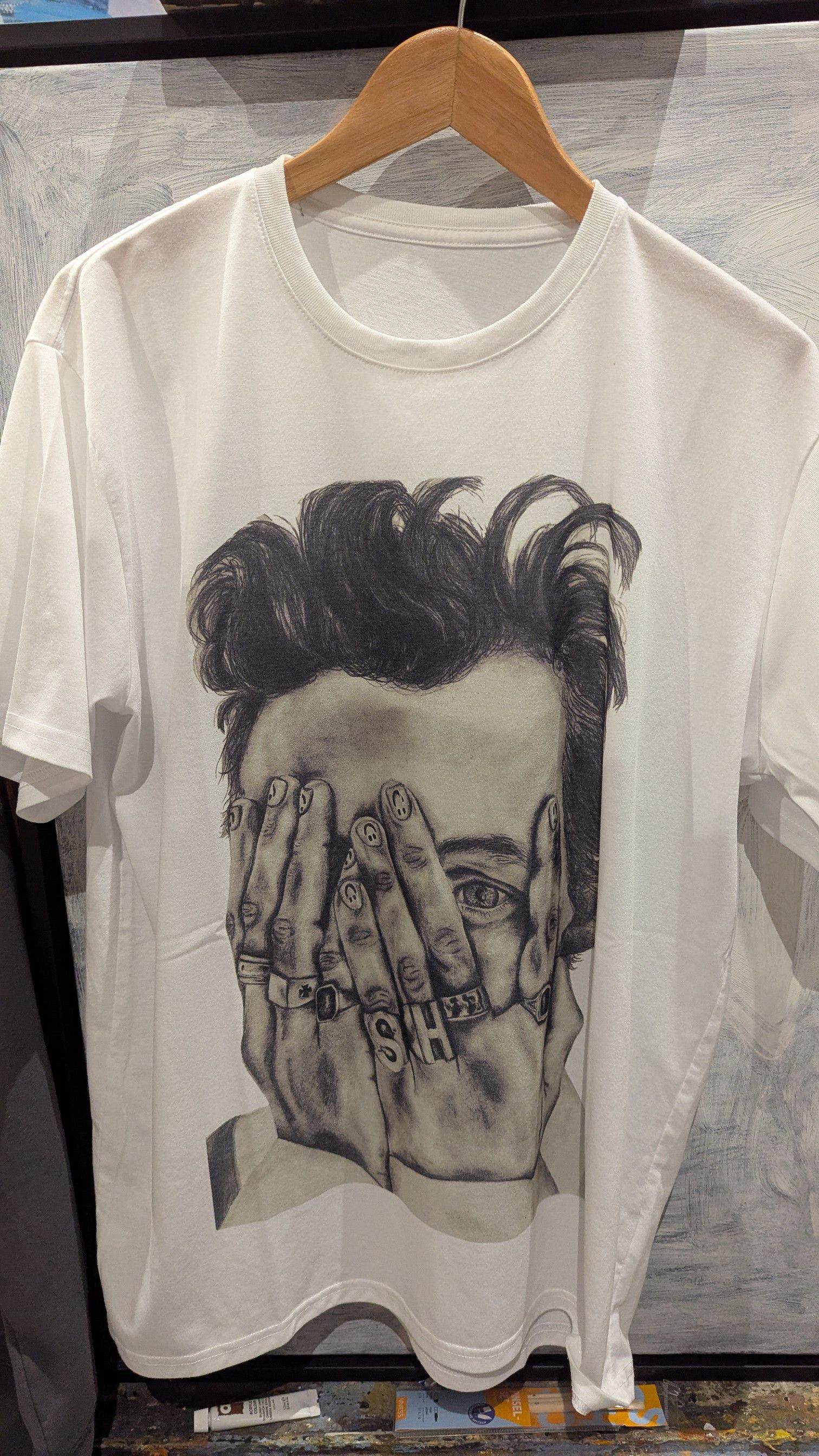 Anonymous Club Harry Styles Fine Art Oversize T Shirt Size XL / US 12-14 / IT 48-50 - 1 Preview