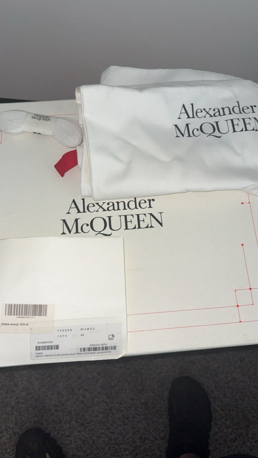 Alexander McQueen Alexander McQueen Tread Slick High Boots Size 11.5 Size US 11.5 / EU 44-45 - 6 Thumbnail