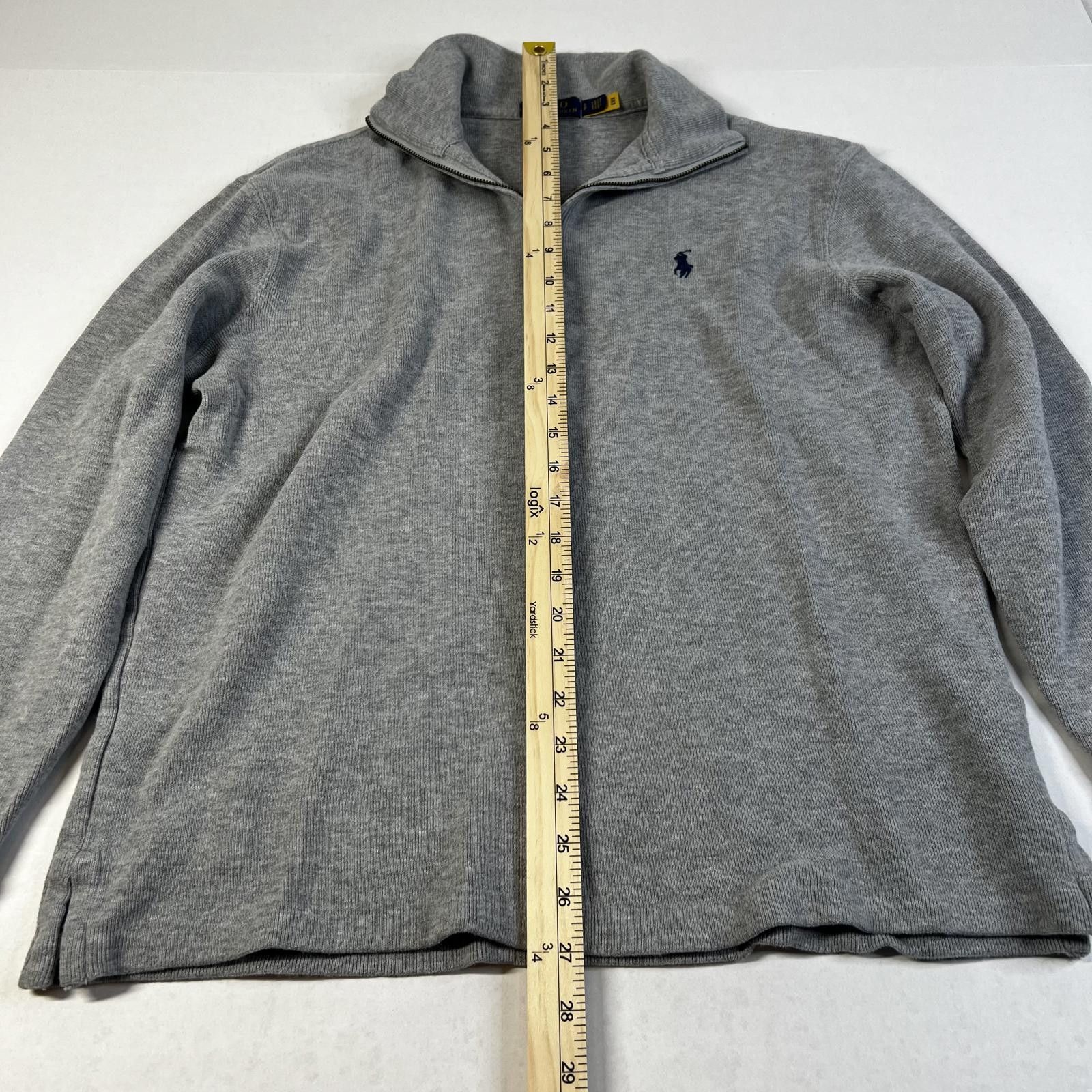 Polo Ralph Lauren Men’s Polo Ralph Lauren Grey Half Zipper Sweater Size Small Size US S / EU 44-46 / 1 - 4 Thumbnail