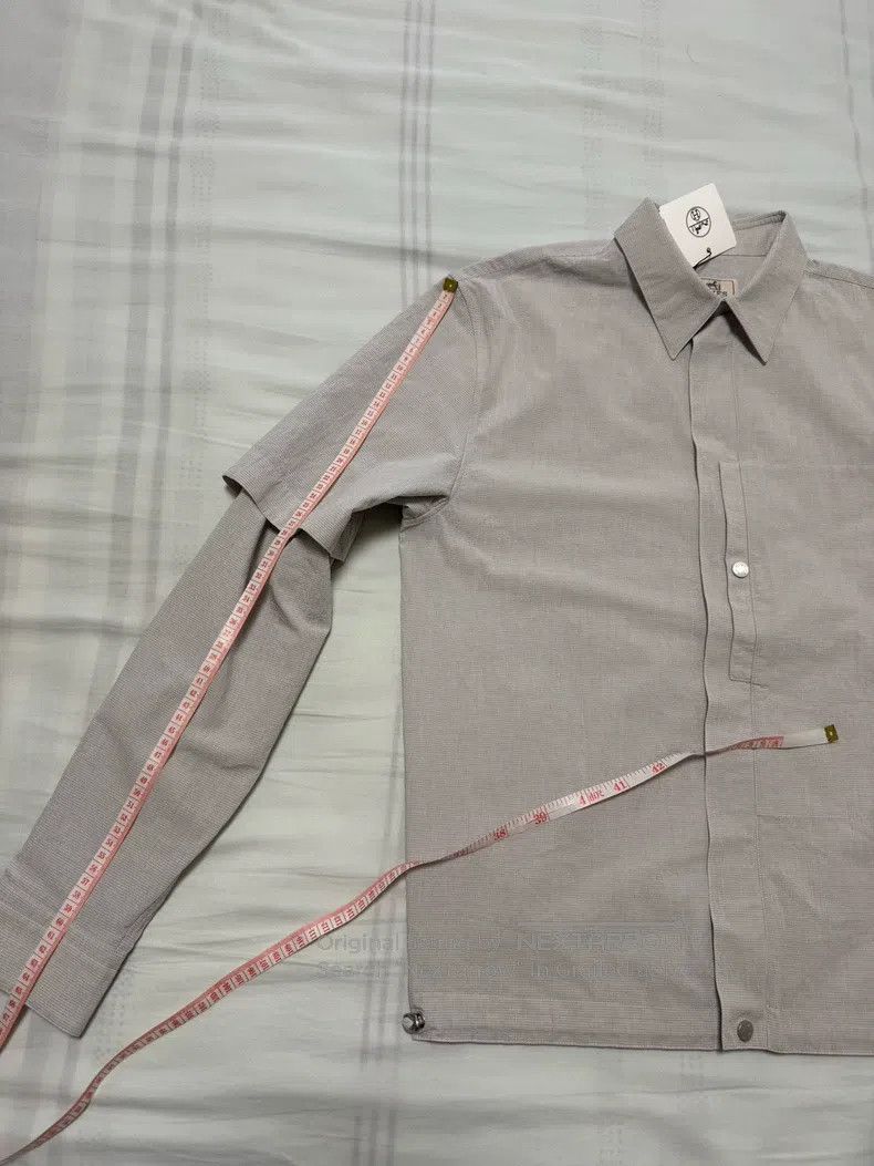 Hermes Hermes Jacket shirt, hem with drawstring. Size US S / EU 44-46 / 1 - 6 Thumbnail