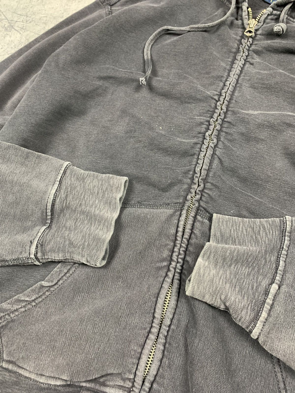 Polo Ralph Lauren × Vintage Vintage Polo Ralph Lauren Zip Hoodie Faded Washed Y2K Size US L / EU 52-54 / 3 - 8 Thumbnail