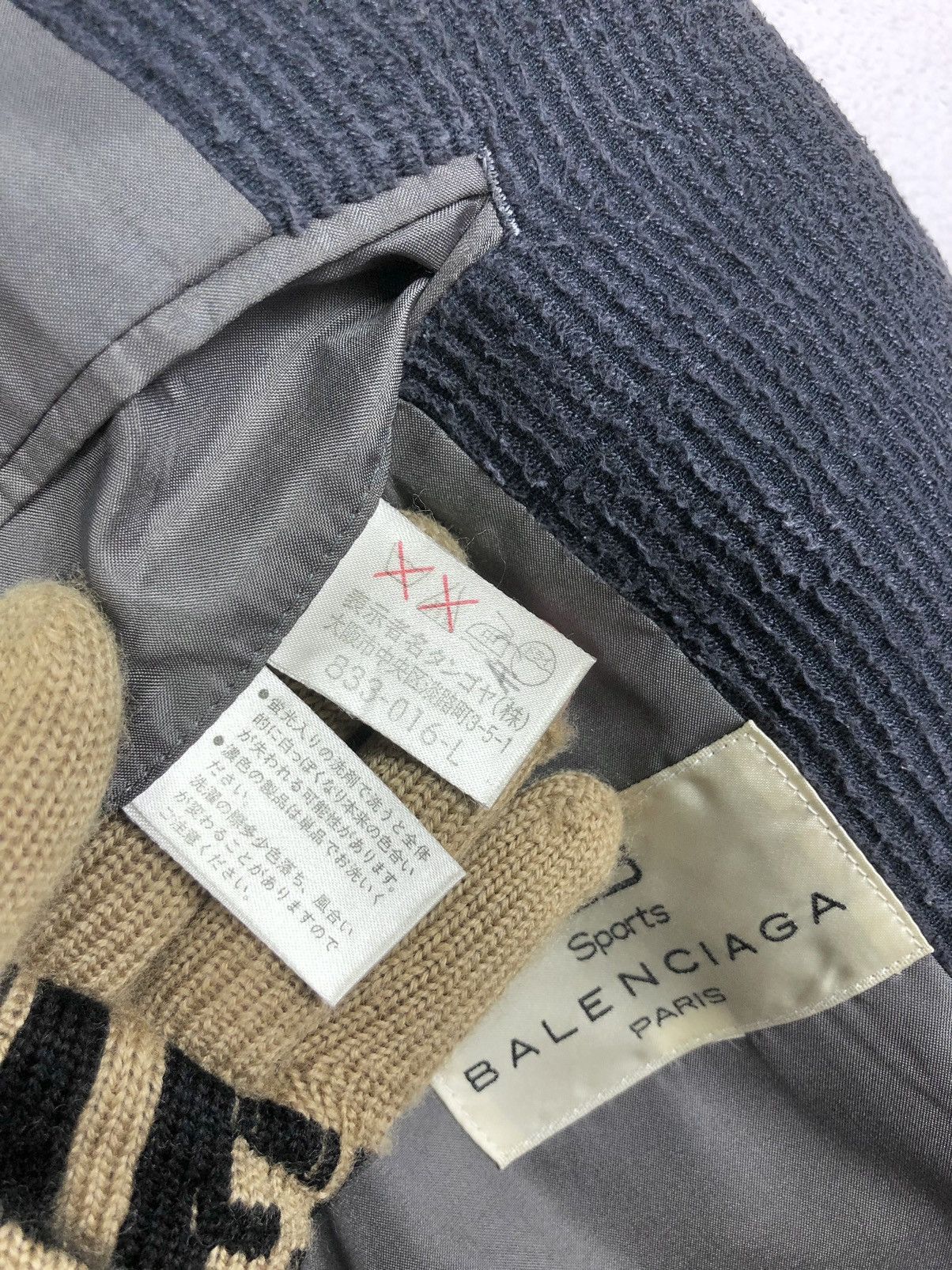 Balenciaga × Vintage Rare Vintage Balenciaga Casual Blazer Jacket Size US L / EU 52-54 / 3 - 10 Thumbnail