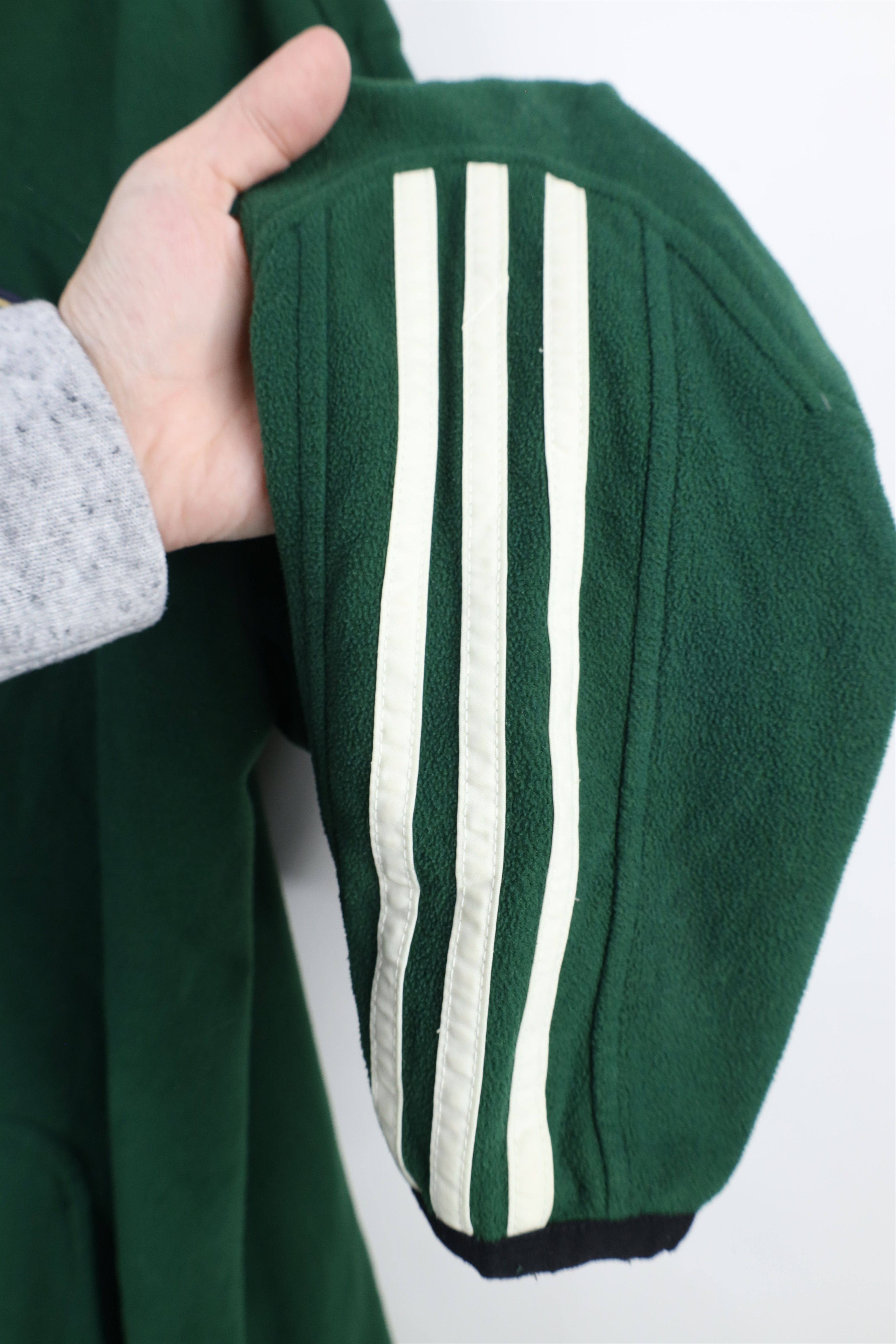 Adidas × Vintage Vintage Adidas Notre Dame University Football Fleece Jacket Size US L / EU 52-54 / 3 - 8 Thumbnail