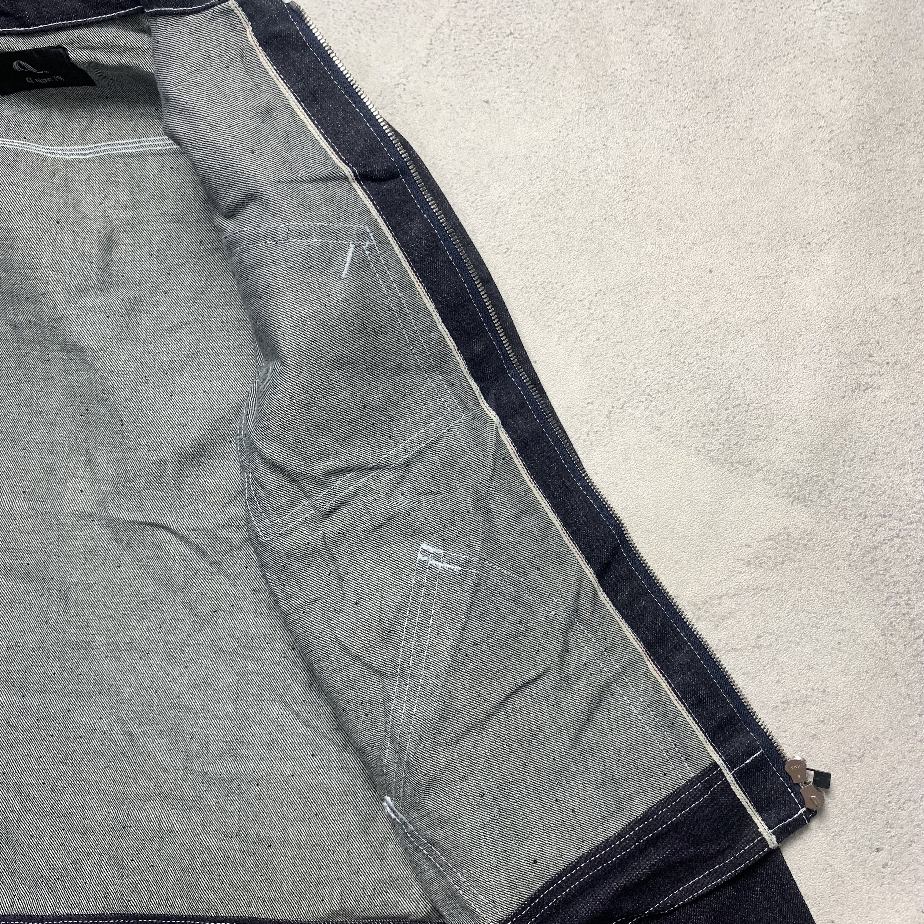 Japanese Brand Q nine (9) Selvedge Denim Jacket Size US S / EU 44-46 / 1 - 8 Thumbnail