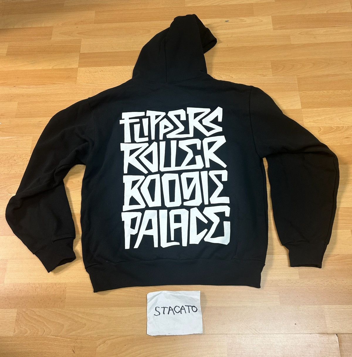 Rap Tees × Vintage Flippers Roller Boogie Palace Hoodie Black Size US M / EU 48-50 / 2 - 1 Thumbnail
