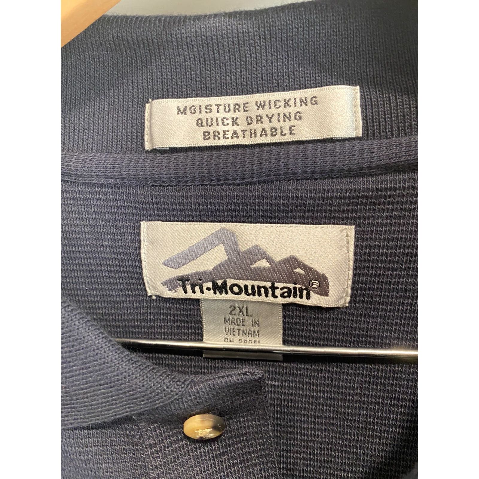 Vintage VINTAGE Comanche Fighters Polo Shirt Warbird Military Planes 2XL Mens Blue Short Sleeve Cotton Blend Button-Up M Size US XXL / EU 58 / 5 - 5 Thumbnail