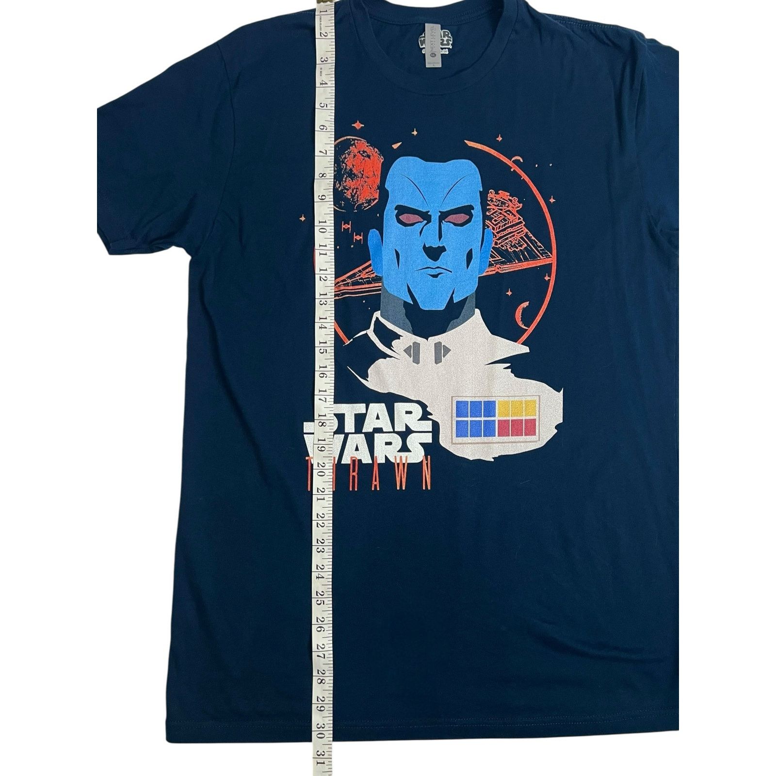 Star Wars Star Wars Grand Admiral Thrawn T-Shirt Men’s Large Navy Blue Size US L / EU 52-54 / 3 - 10 Thumbnail