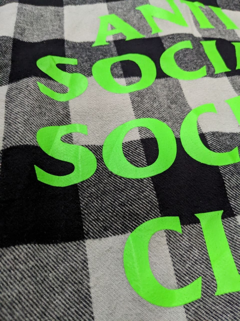 Anti Social Social Club Anti Social Social Club Checkered Fannel Shirt Size US S / EU 44-46 / 1 - 7 Thumbnail