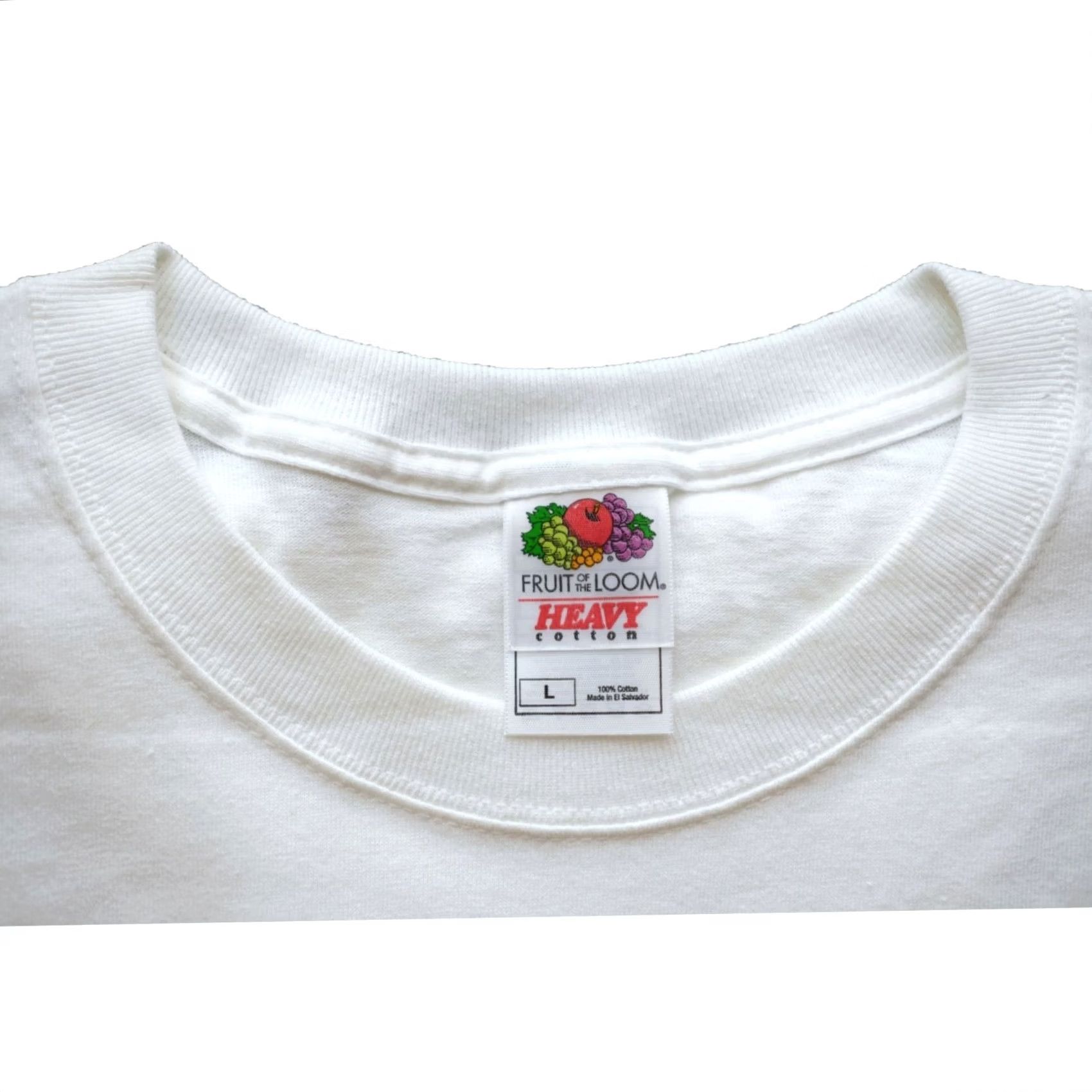 Fruit Of The Loom VINTAGE William Shakespeare Fruit of the Loom Art Portrait T-Shirt Mens L White 90s Shirt Statment Size US L / EU 52-54 / 3 - 5 Thumbnail