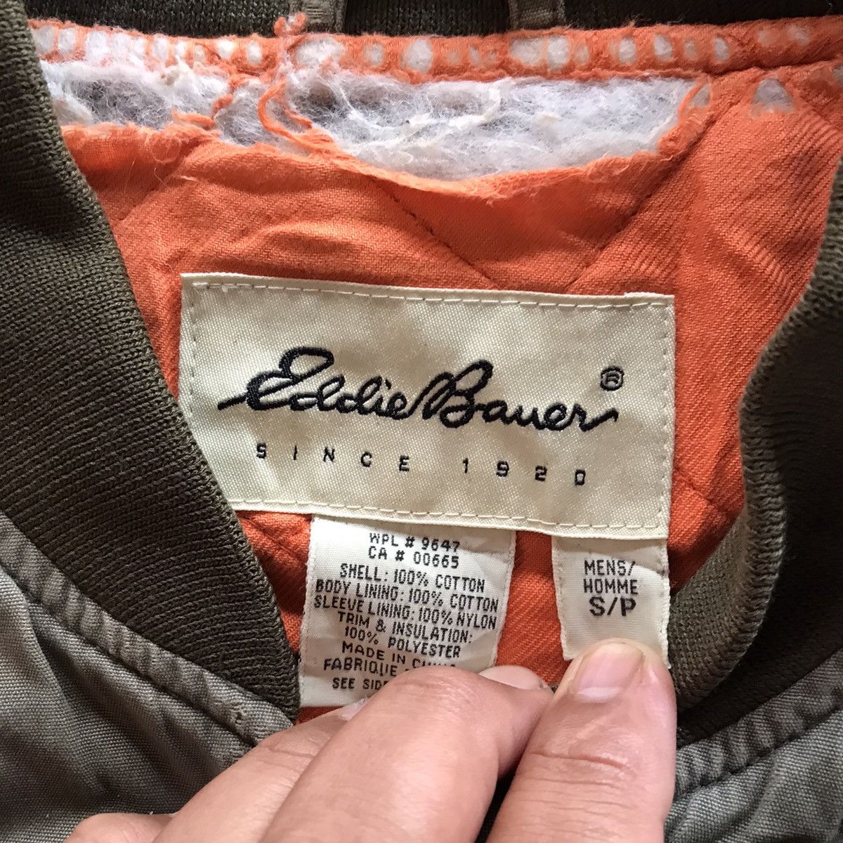 14th Addiction × Eddie Bauer × If Six Was Nine Vintage 90s Eddie Bauer Bomber Jacket Size US L / EU 52-54 / 3 - 14 Thumbnail