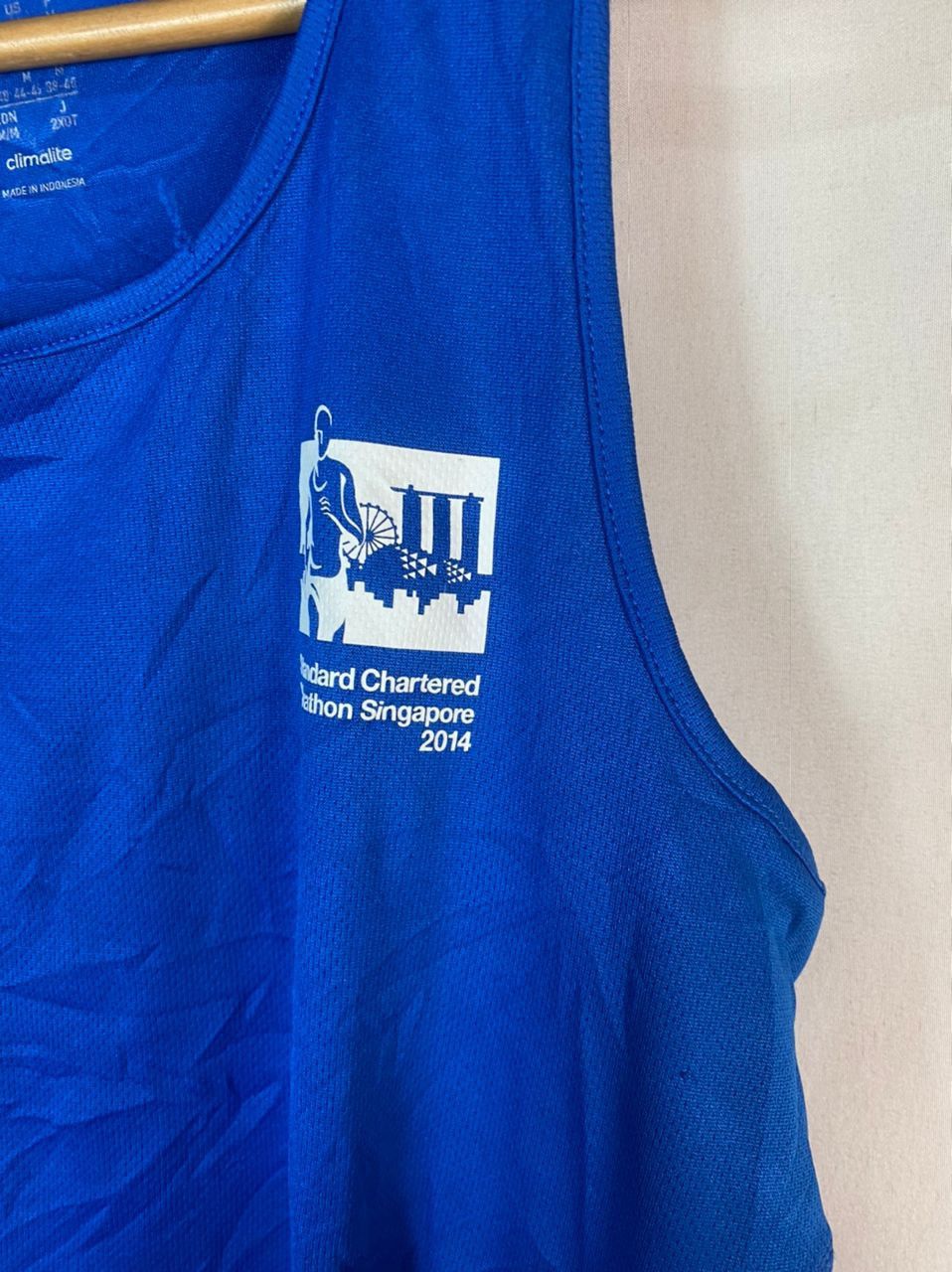 Adidas Adidas tanktop marathon Singapore 2014 Size US S / EU 44-46 / 1 - 2 Thumbnail