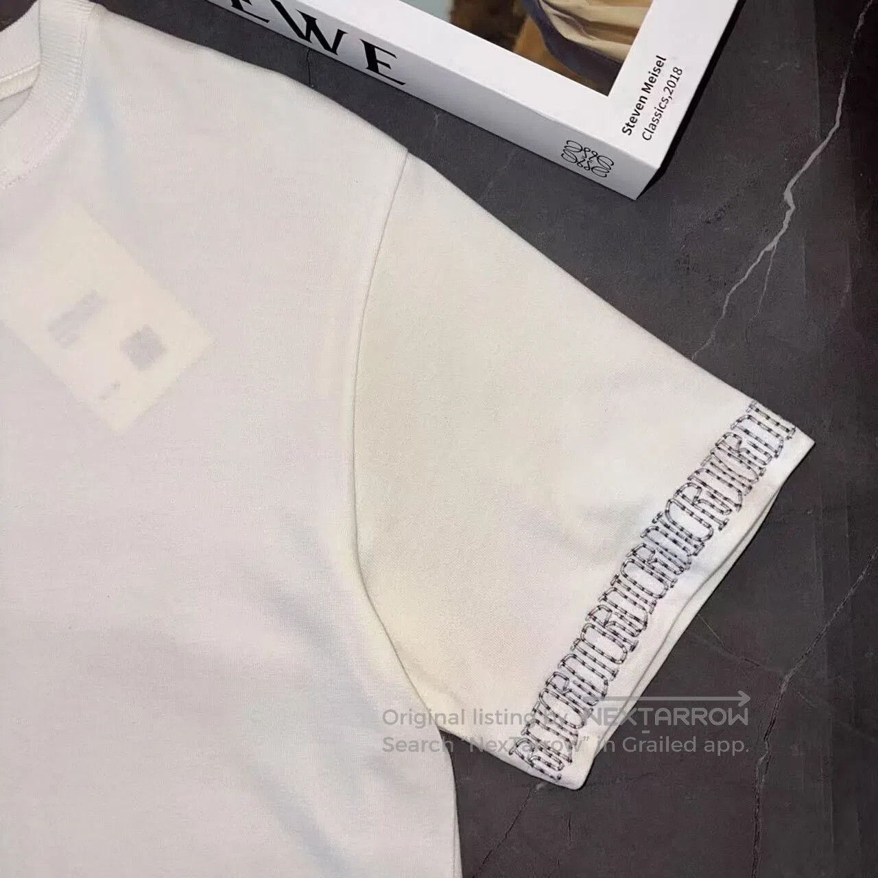 Dior Dior White Embroidered Short Sleeve Shirt. Size US M / EU 48-50 / 2 - 4 Thumbnail