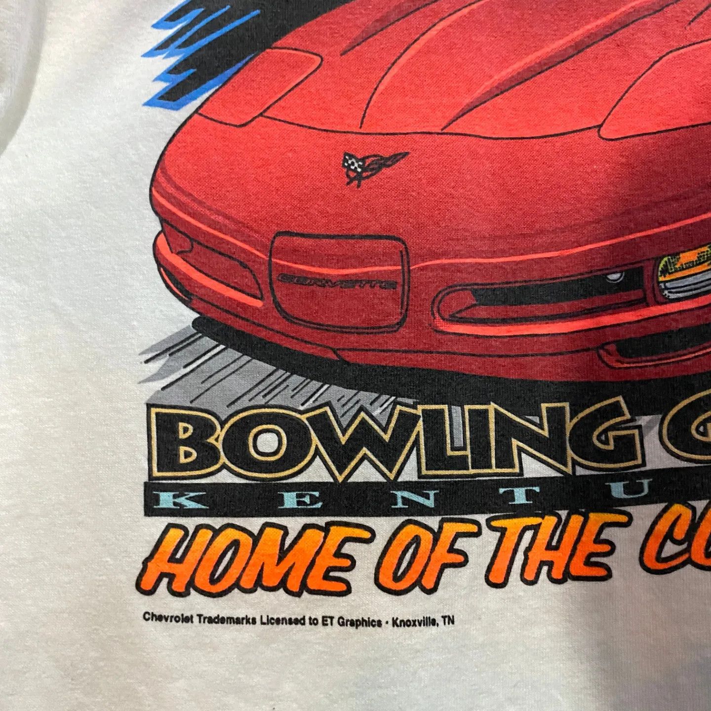 Chevrolet × Vintage Tshirt corvette ncm fuel injection Size US XL / EU 56 / 4 - 4 Thumbnail