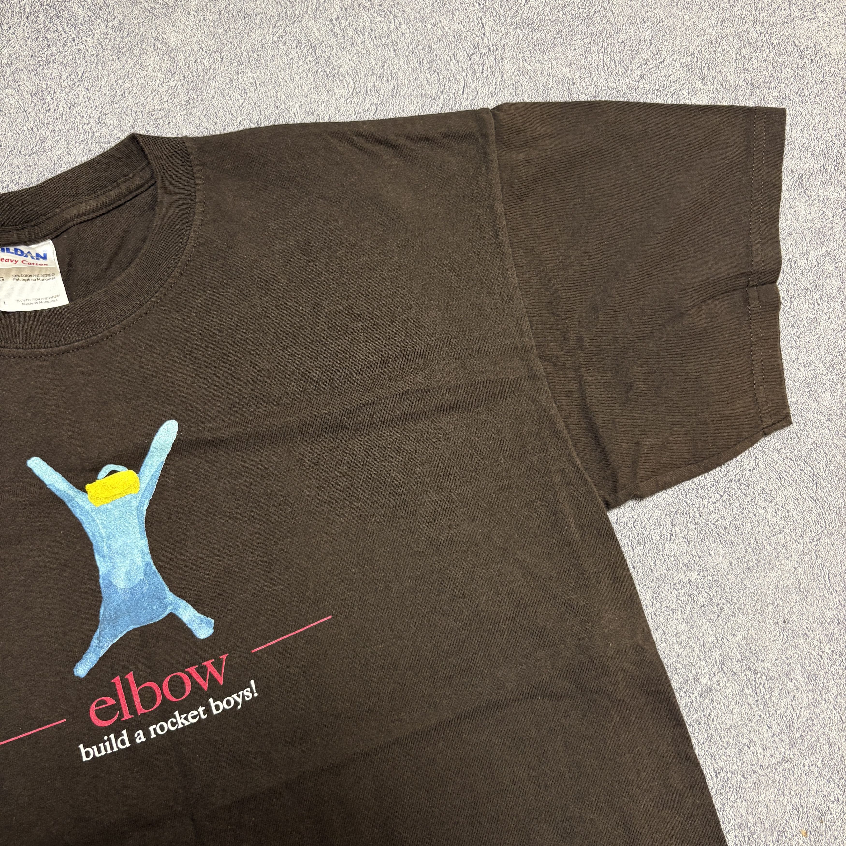Band Tees Elbow Shirt Tour Britpop Rock Band Tee Coldplay Oasis Size US L / EU 52-54 / 3 - 7 Thumbnail