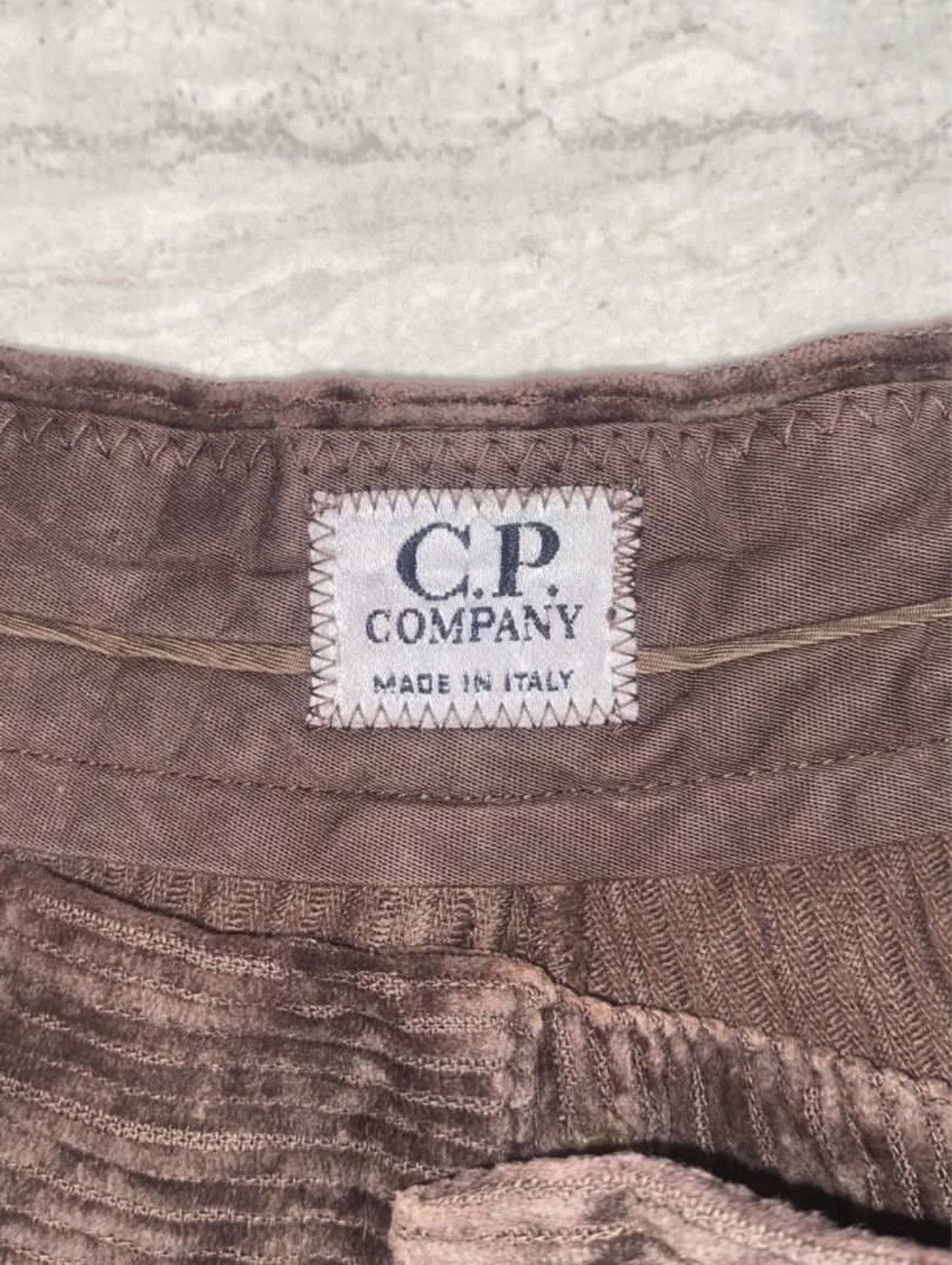 C.P. Company C.P COMPANY Stone Island Brown Pleats Pants Size US 31 - 7 Thumbnail