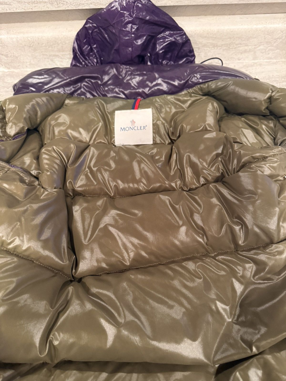 Moncler Purple Moncler - Puffer Coat Size US S / EU 44-46 / 1 - 9 Thumbnail