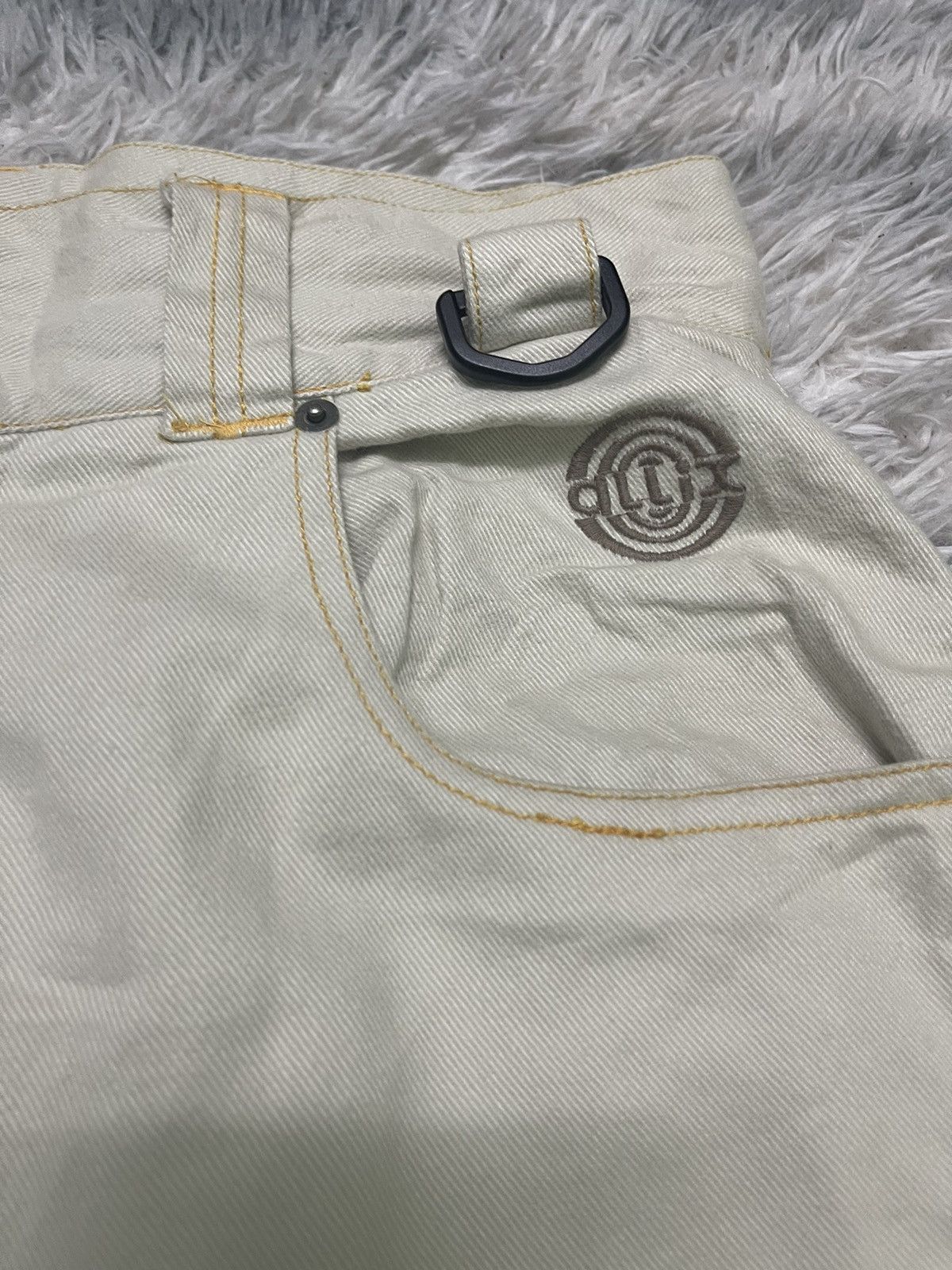 Japanese Brand 2000s JNCO INSPIRED BIG POCKET RARE SOFT JEANS Size US 31 - 8 Thumbnail