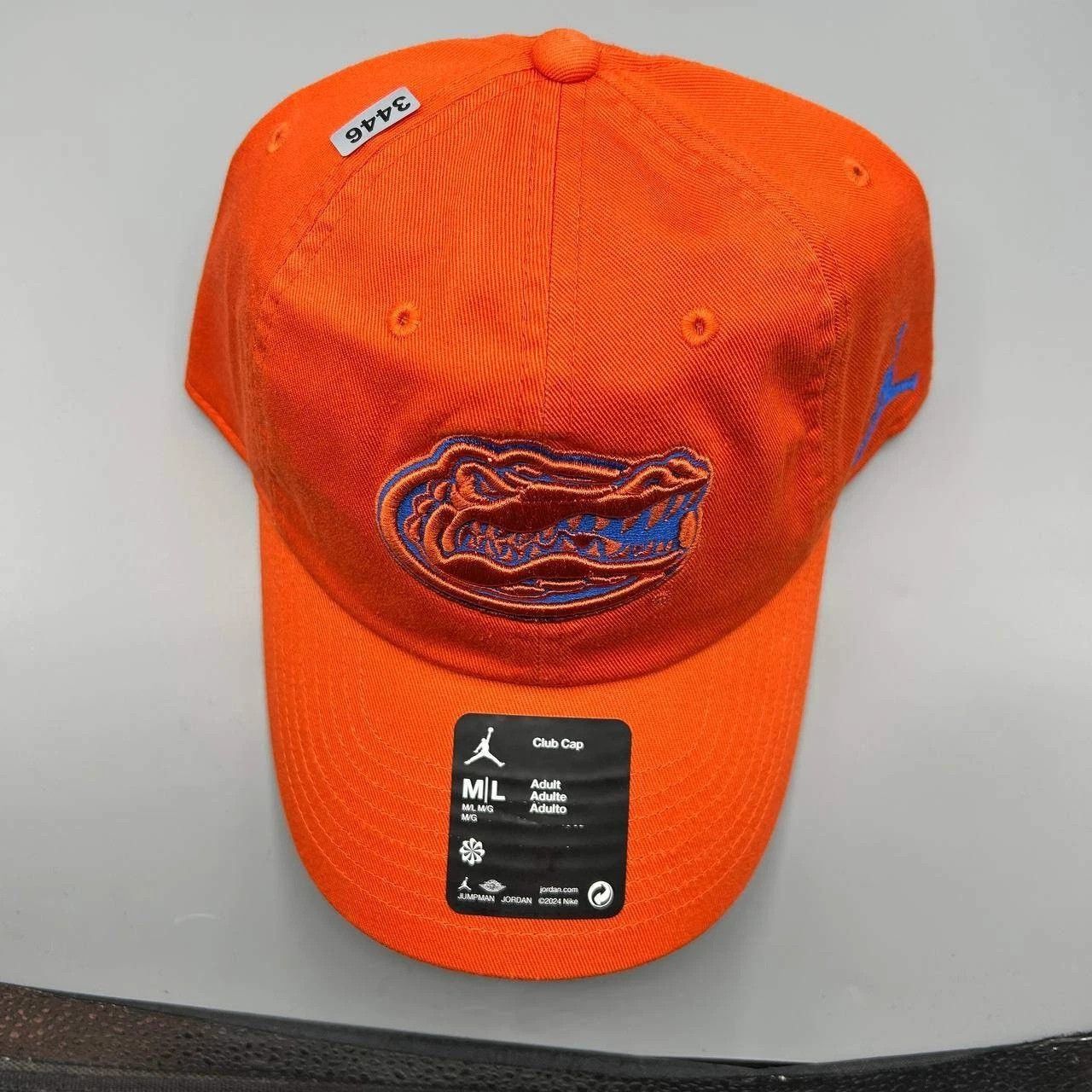 Jordan Brand Florida Gators x Air Jordan Club Hat M-L StrapBack Cotton Size ONE SIZE - 8 Thumbnail