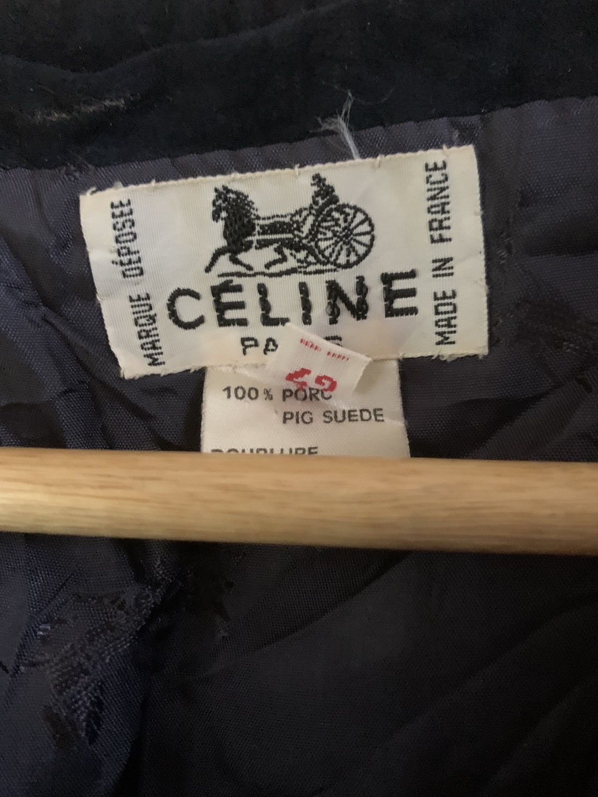 Celine Vintage celine double lining suede skirt Size 30" / US 8 / IT 44 - 13 Thumbnail