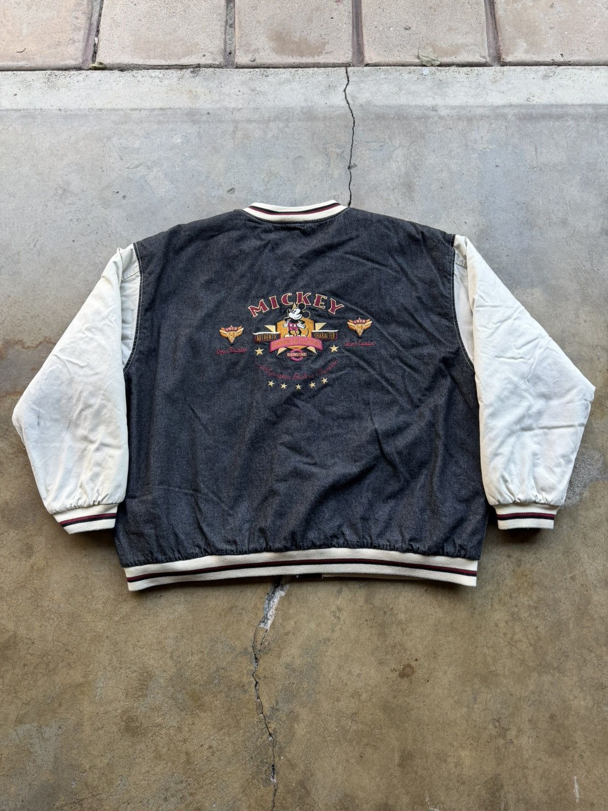 Disney Vintage Disney Varsity Jacket Size US XXL / EU 58 / 5 - 3 Thumbnail