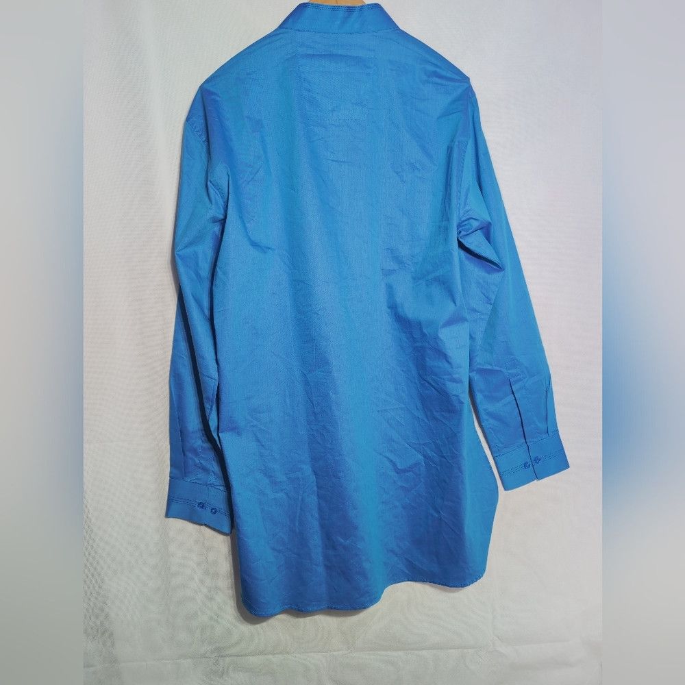 Vintage Vintage Con-Cave Kurta Sz 44 Blue Men's Shirt Tunic Size US L / EU 52-54 / 3 - 4 Thumbnail