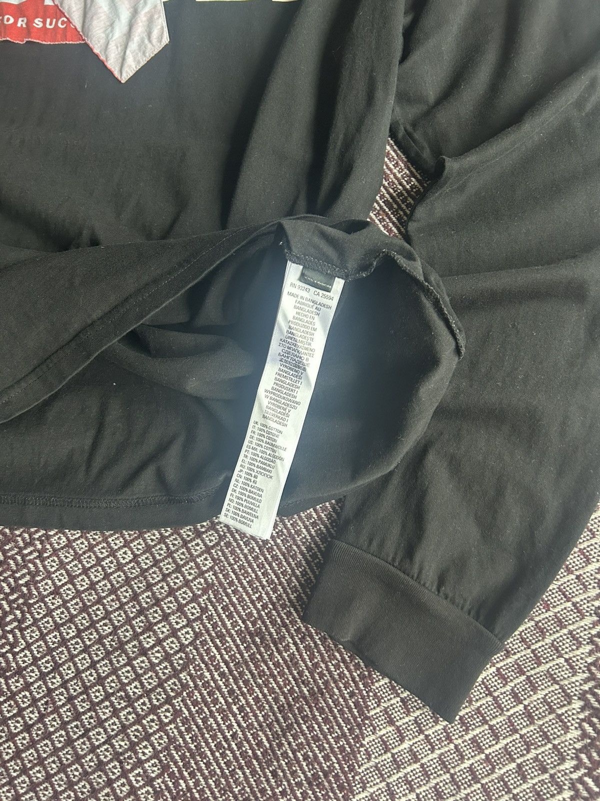 Diesel Diesel Big Logo LongSleeve T-shirt Streetwear Style Size XL Size US XL / EU 56 / 4 - 8 Thumbnail