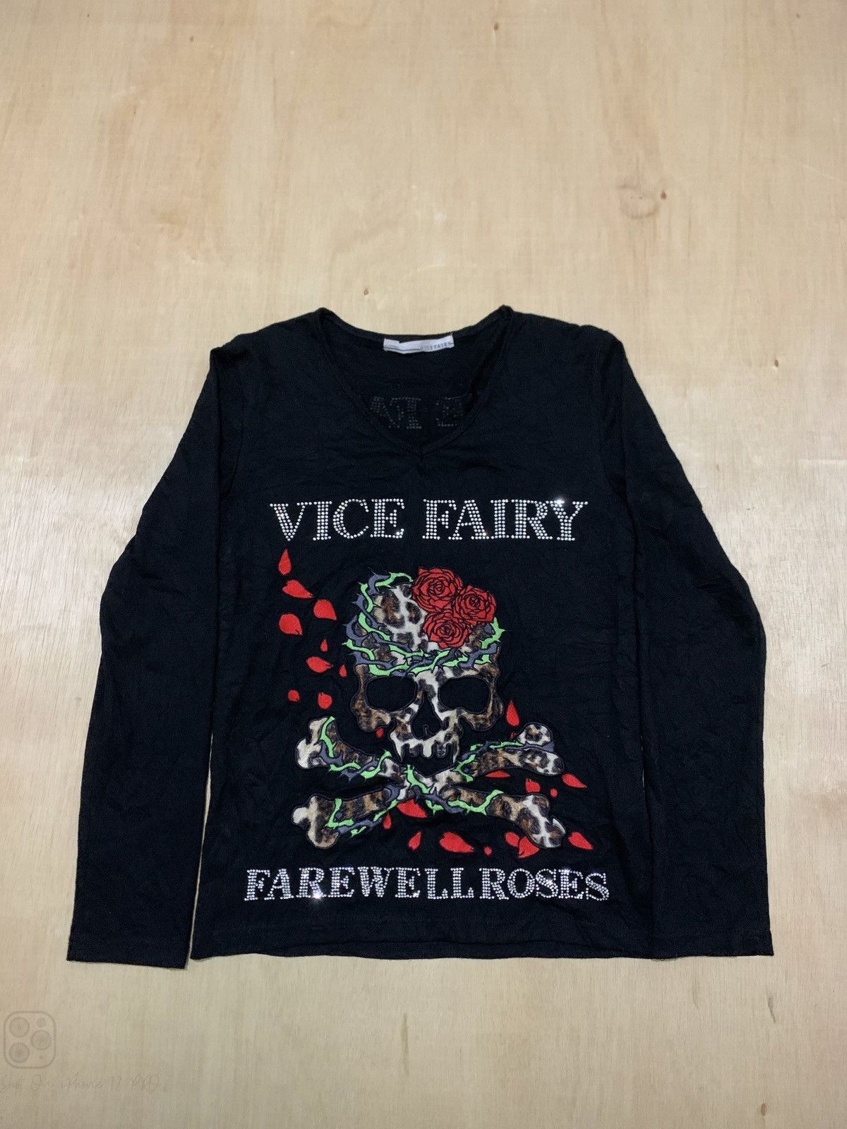 Vice Fairy Farewellroses Skull Poem Ifsixwasnine Punk style