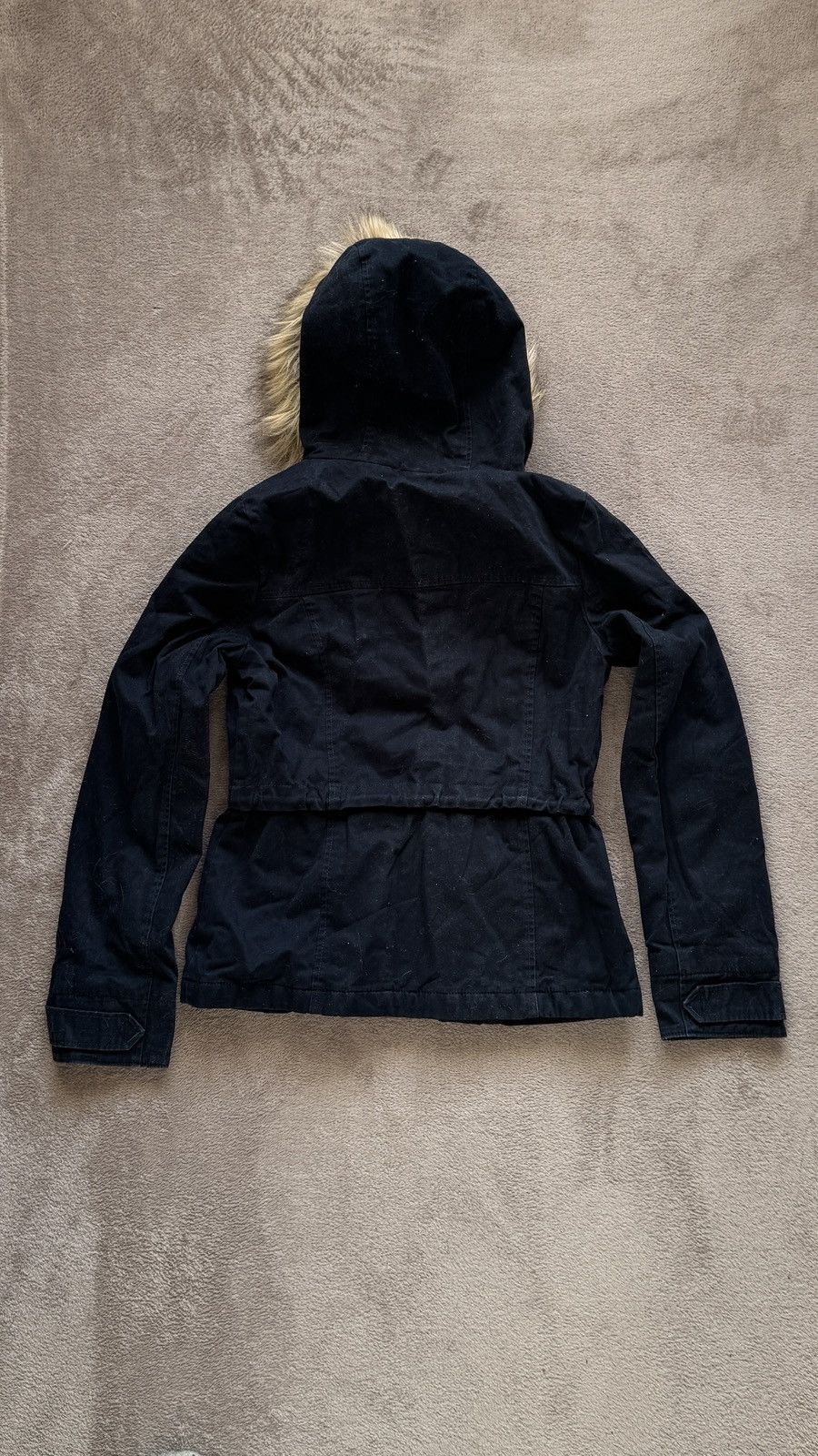 Japanese Brand Hollister Y2K Faux Fur Hood Jacket Hysteric Glamour LGB Size M / US 6-8 / IT 42-44 - 5 Thumbnail