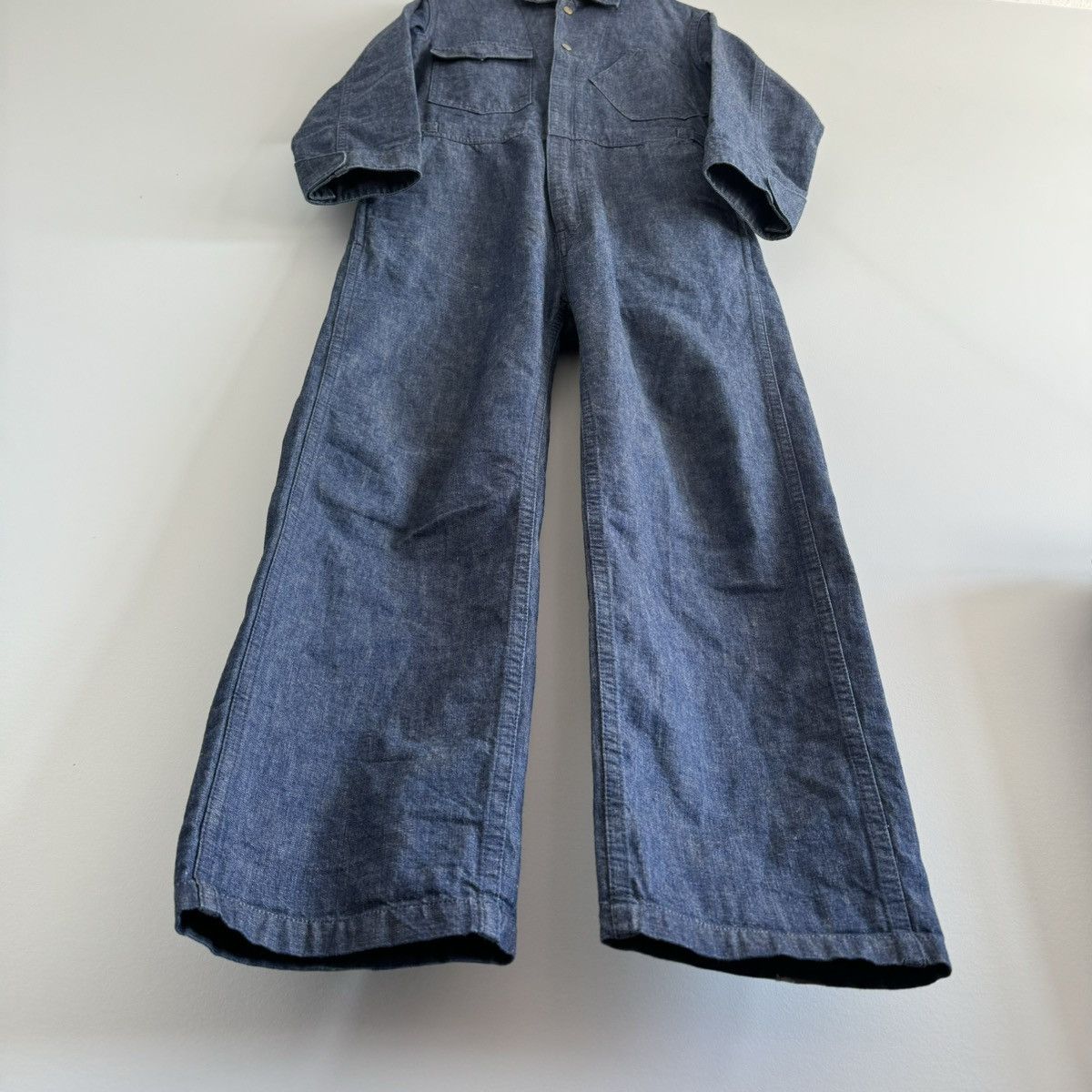 Nigo Bape Sta Denim Coveralls Jumpsuit Size US 30 / EU 46 - 8 Thumbnail