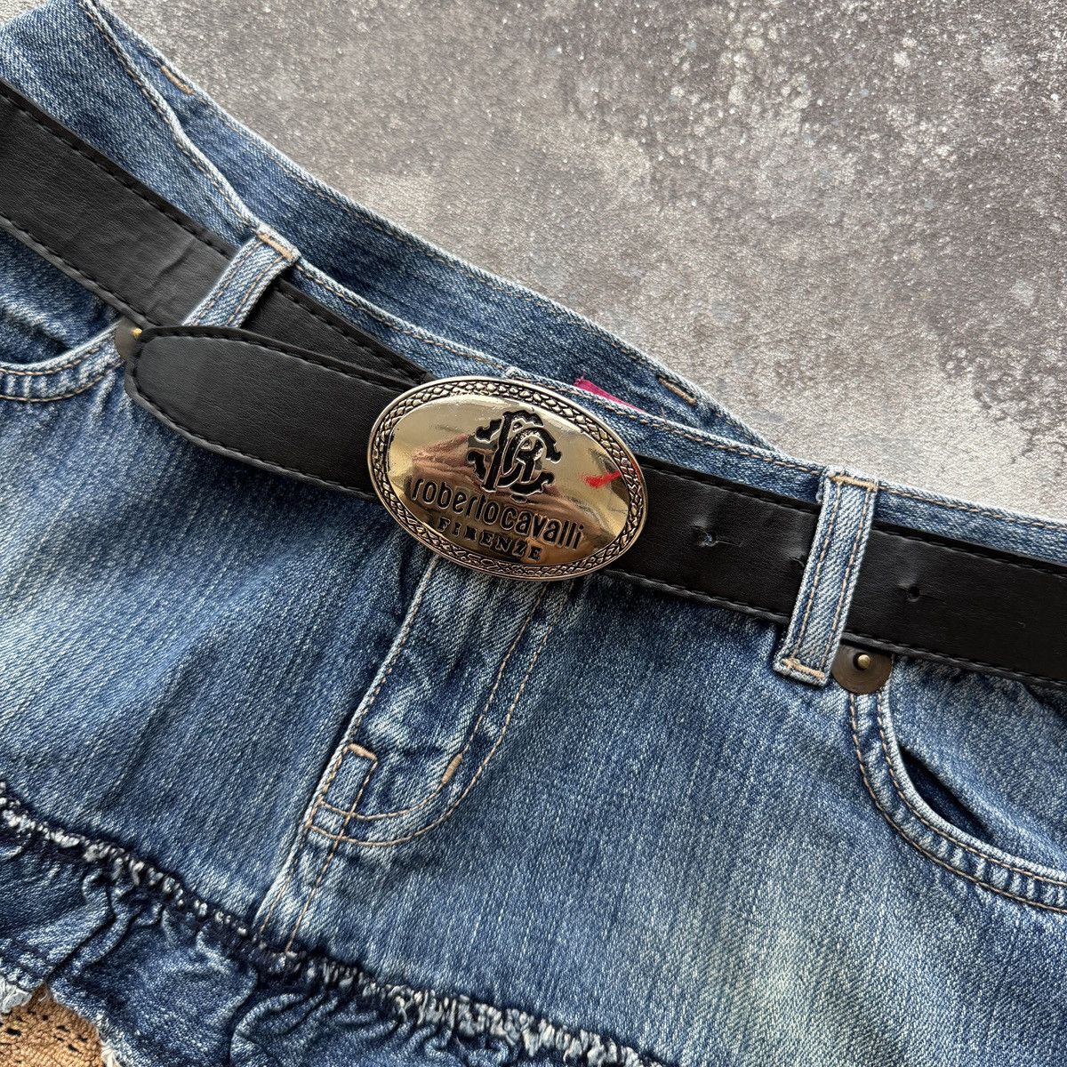 Roberto Cavalli Roberto Cavalli Vintage Y2K Waist Belt Size ONE SIZE - 1 Thumbnail