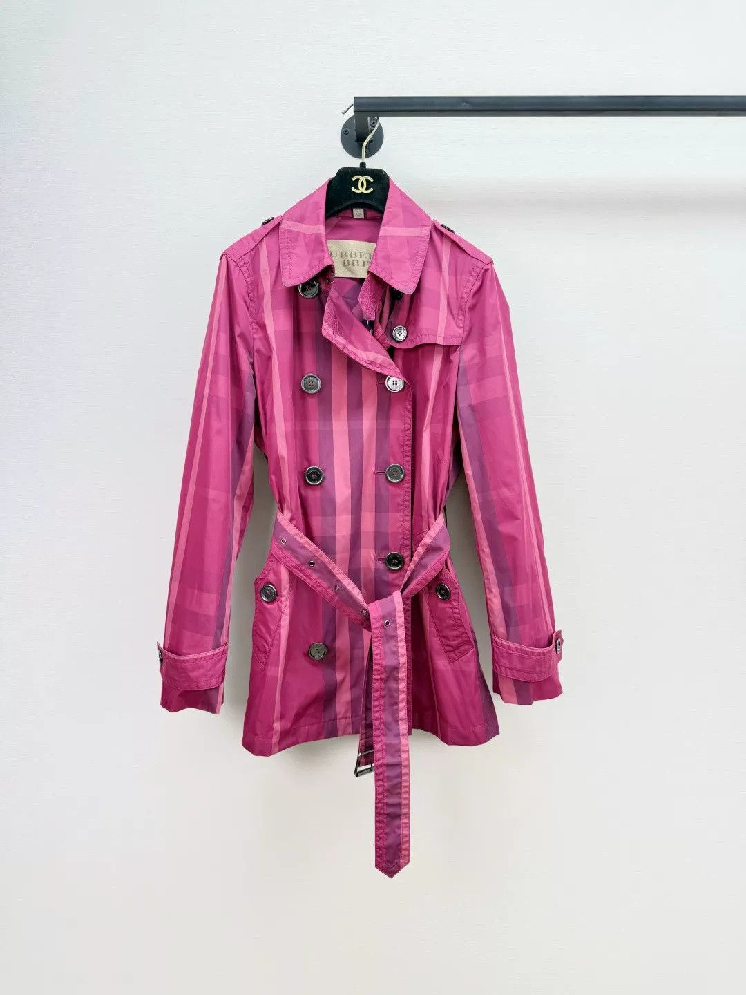 Burberry Burberry Classic Check Trench Coat Size S / US 4 / IT 40 - 1 Thumbnail