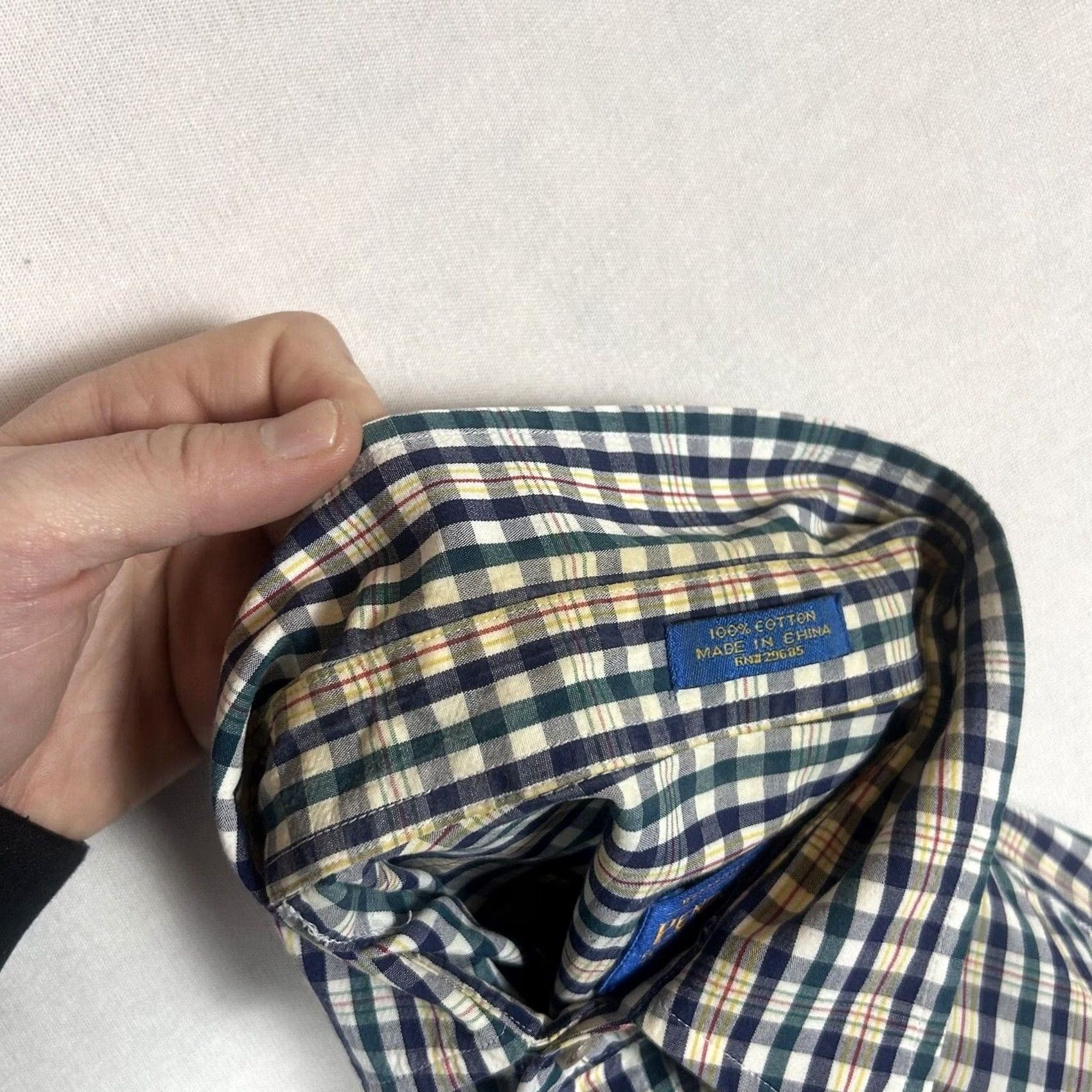 Pendleton Pendleton Plaid Button-Up Shirt Mens XL Short Sleeve Casual Cotton Size US XL / EU 56 / 4 - 4 Thumbnail