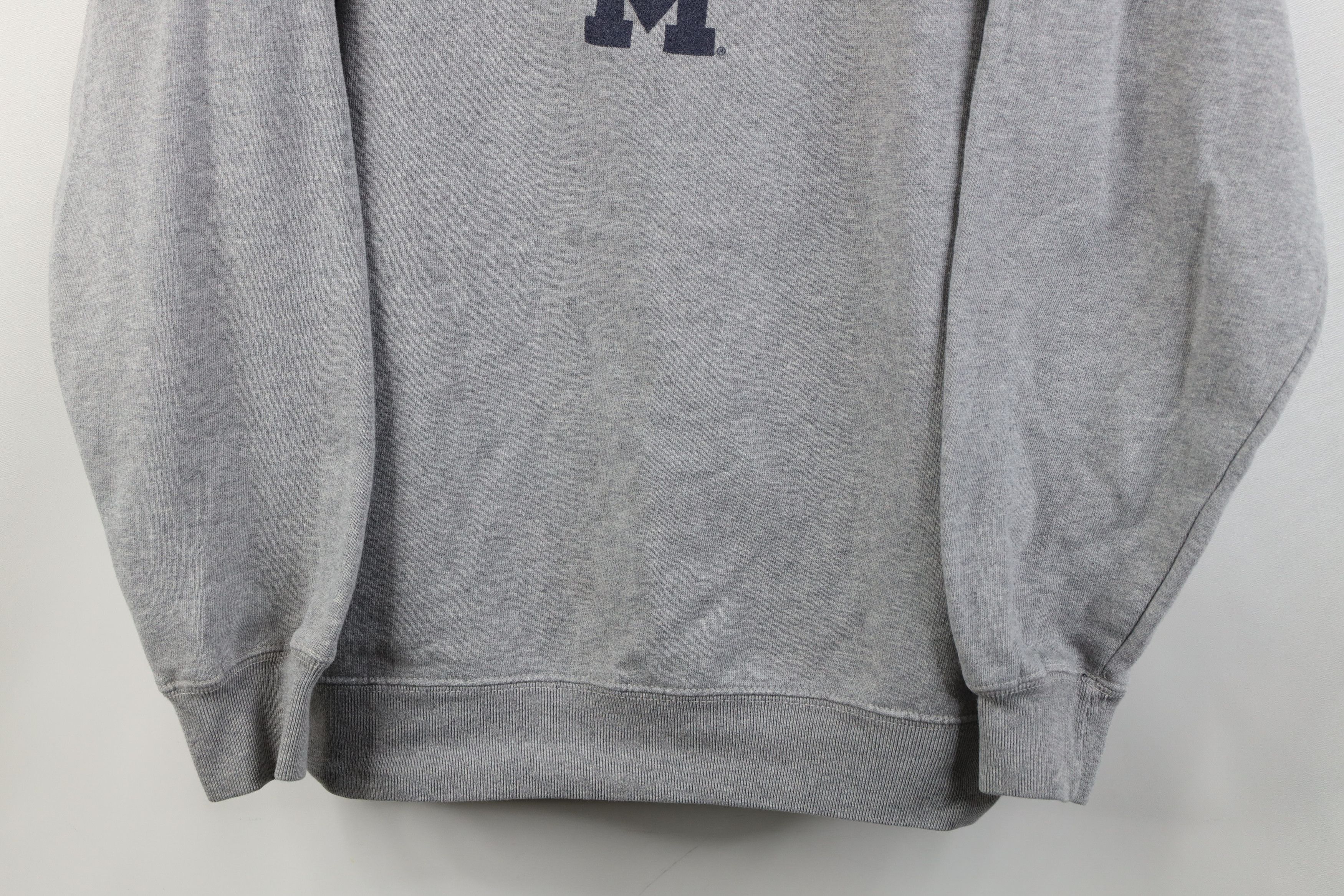 Starter Vintage 90s Starter University of Michigan Sweatshirt Size L / US 10 / IT 46 - 3 Thumbnail