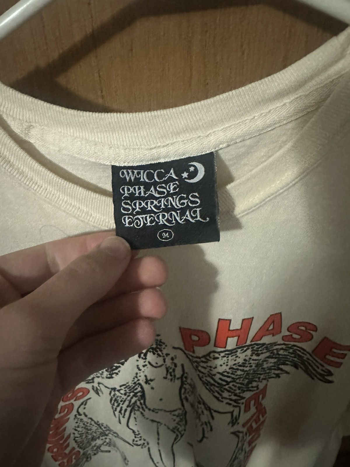 GOTHBOICLIQUE Wicca Phase Springs Eternal GBC I saw the bird arrive Tee Size US M / EU 48-50 / 2 - 4 Thumbnail