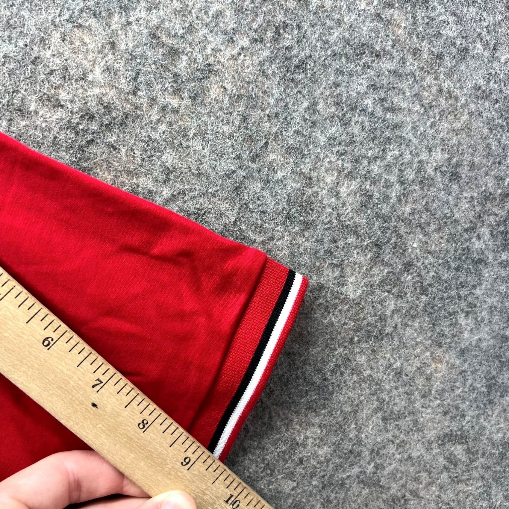 Polo Ralph Lauren VINTAGE Polo Ralph Lauren Polo Shirt Men XL Red Slim Fit Buttoned Collar Size US XL / EU 56 / 4 - 4 Thumbnail