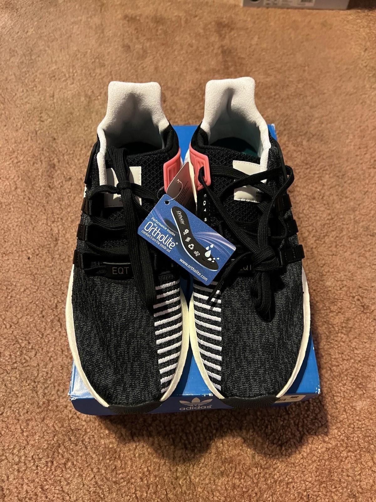 Adidas 2017 adidas EQT Support 93/17 Black BB1234 US10.5 Size US 10.5 / EU 43-44 - 2 Thumbnail