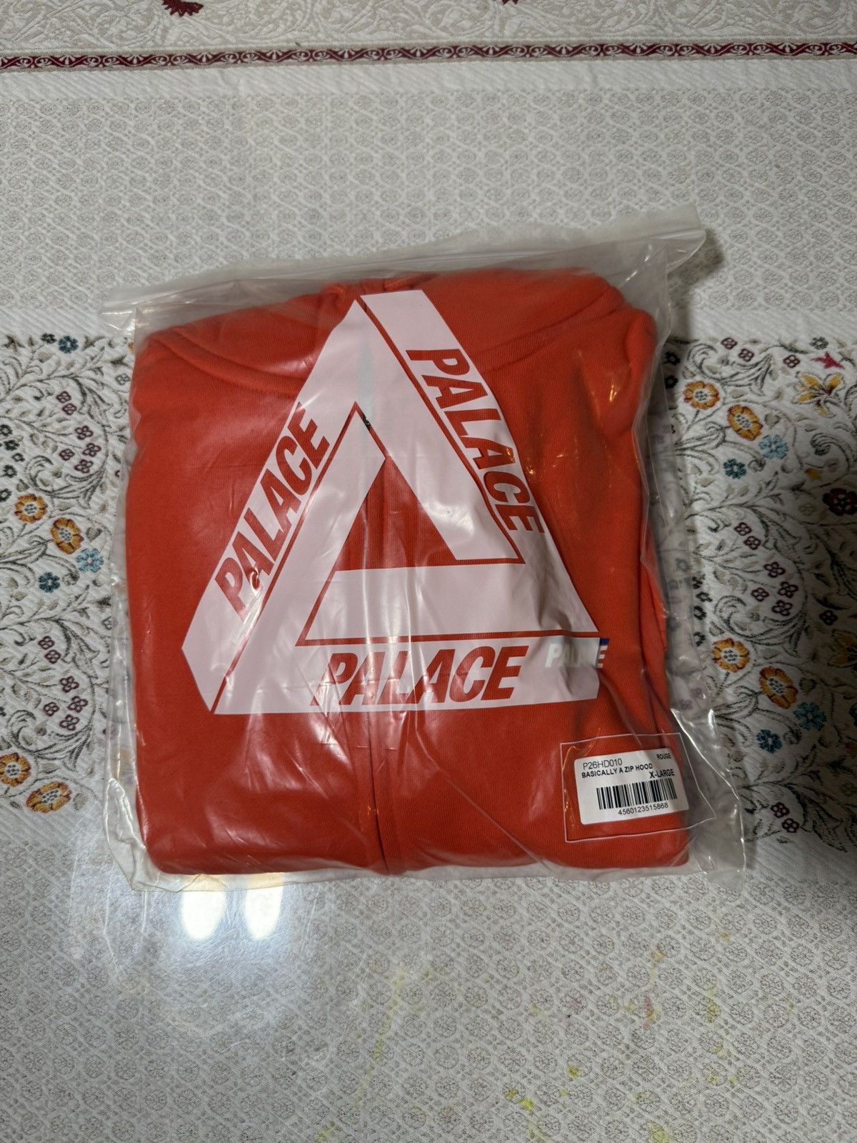 Palace Palace Basically A Zip Hood Rouge SS24 Size XL Sweatshirt Size US XL / EU 56 / 4 - 2 Thumbnail