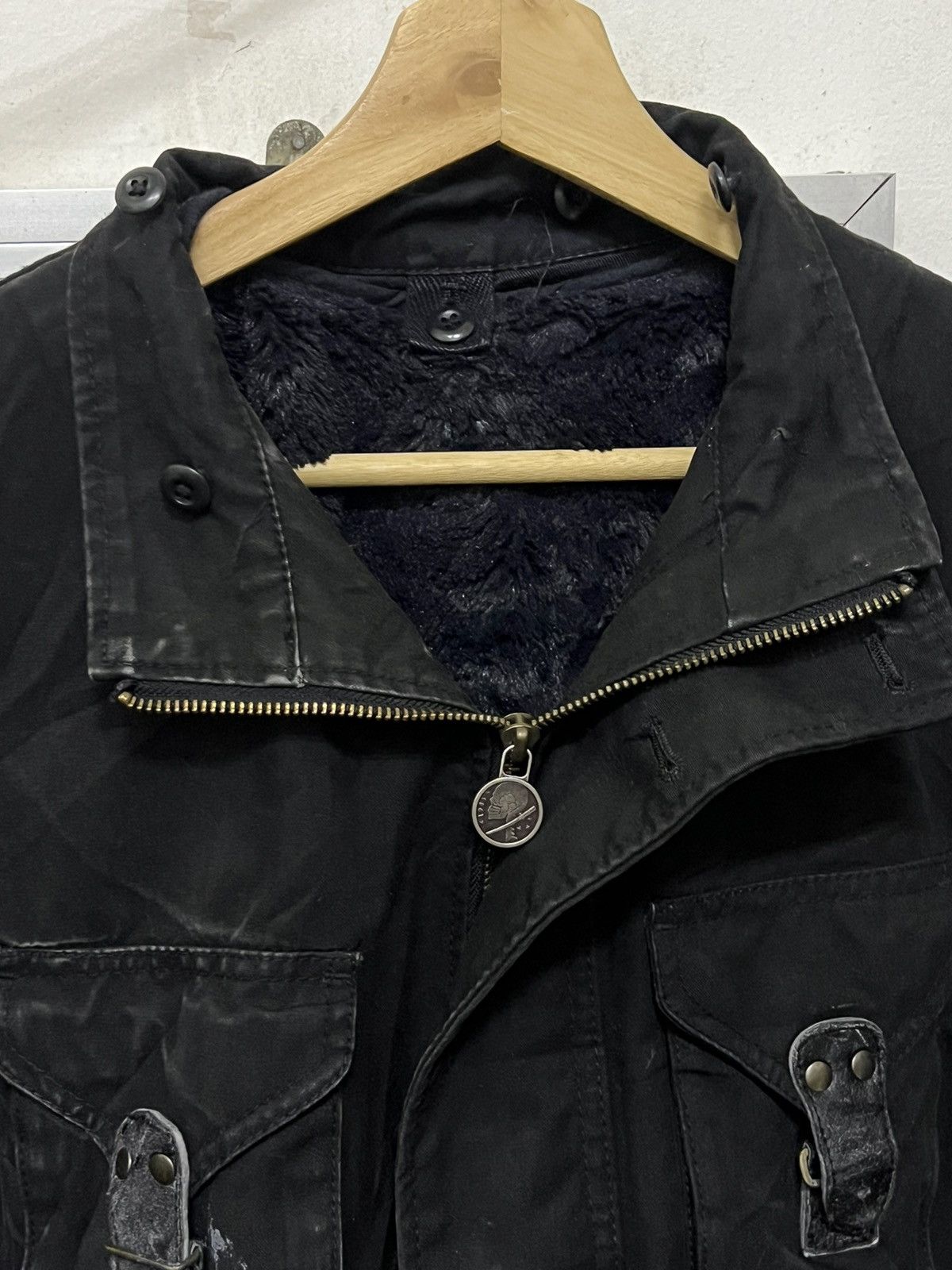 PPFM PPFM black tactical zipper jacket pocket rare Size US M / EU 48-50 / 2 - 6 Thumbnail