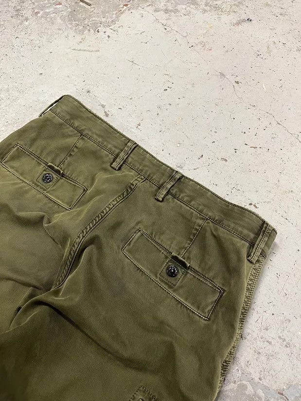 Stone Island Stone Island Khaki Green Cargo Pants Size US 31 - 10 Thumbnail