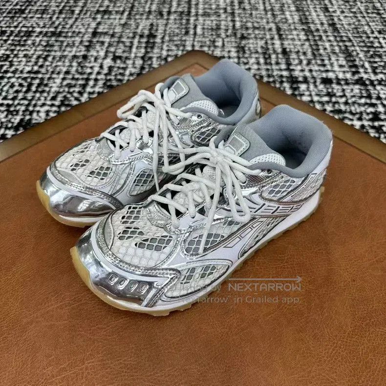 Bottega Veneta Bottega Veneta Orbit gray silver sneakers. Size US 10 / EU 43 - 9 Thumbnail