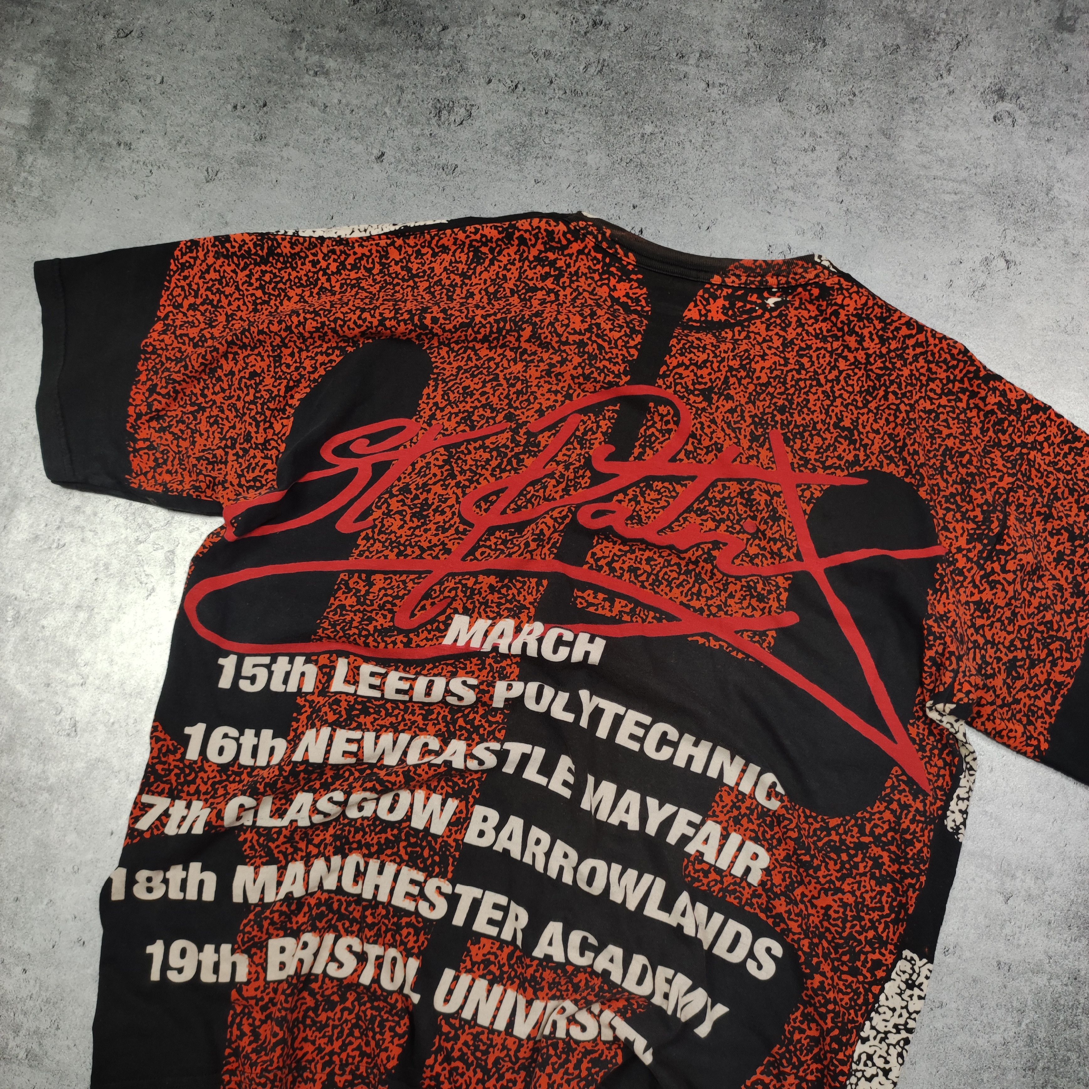 Band Tees × Vintage RARE St Patrix Rock Band Full Print 1993 Merch Promo Tee Size US L / EU 52-54 / 3 - 7 Thumbnail