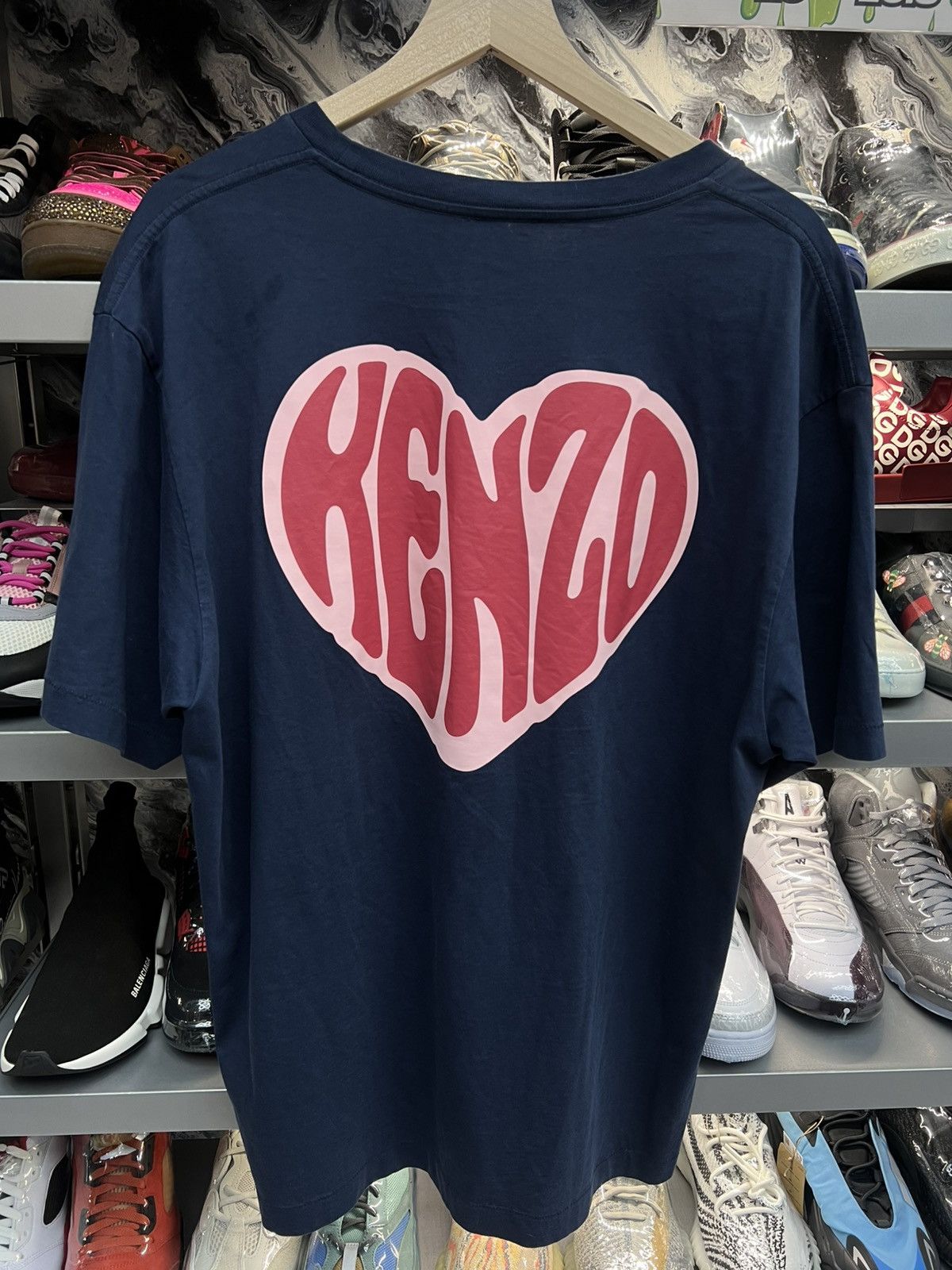 Kenzo Kenzo Hearts Tee Shirt Size US L / EU 52-54 / 3 - 2 Thumbnail