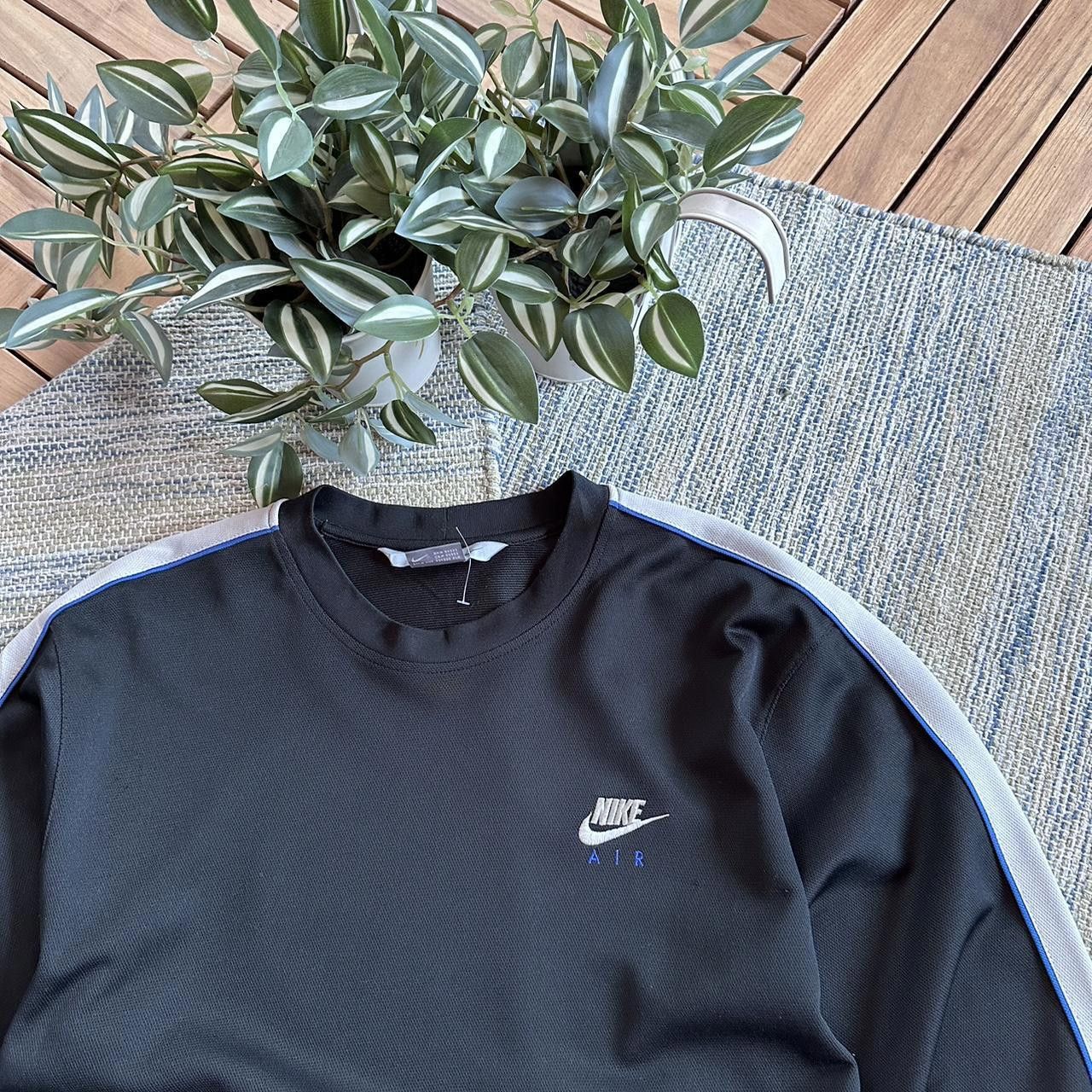 Nike Vintage Y2K Nike Swoosh Logo Baggy Long Sleeve Size US L / EU 52-54 / 3 - 3 Thumbnail