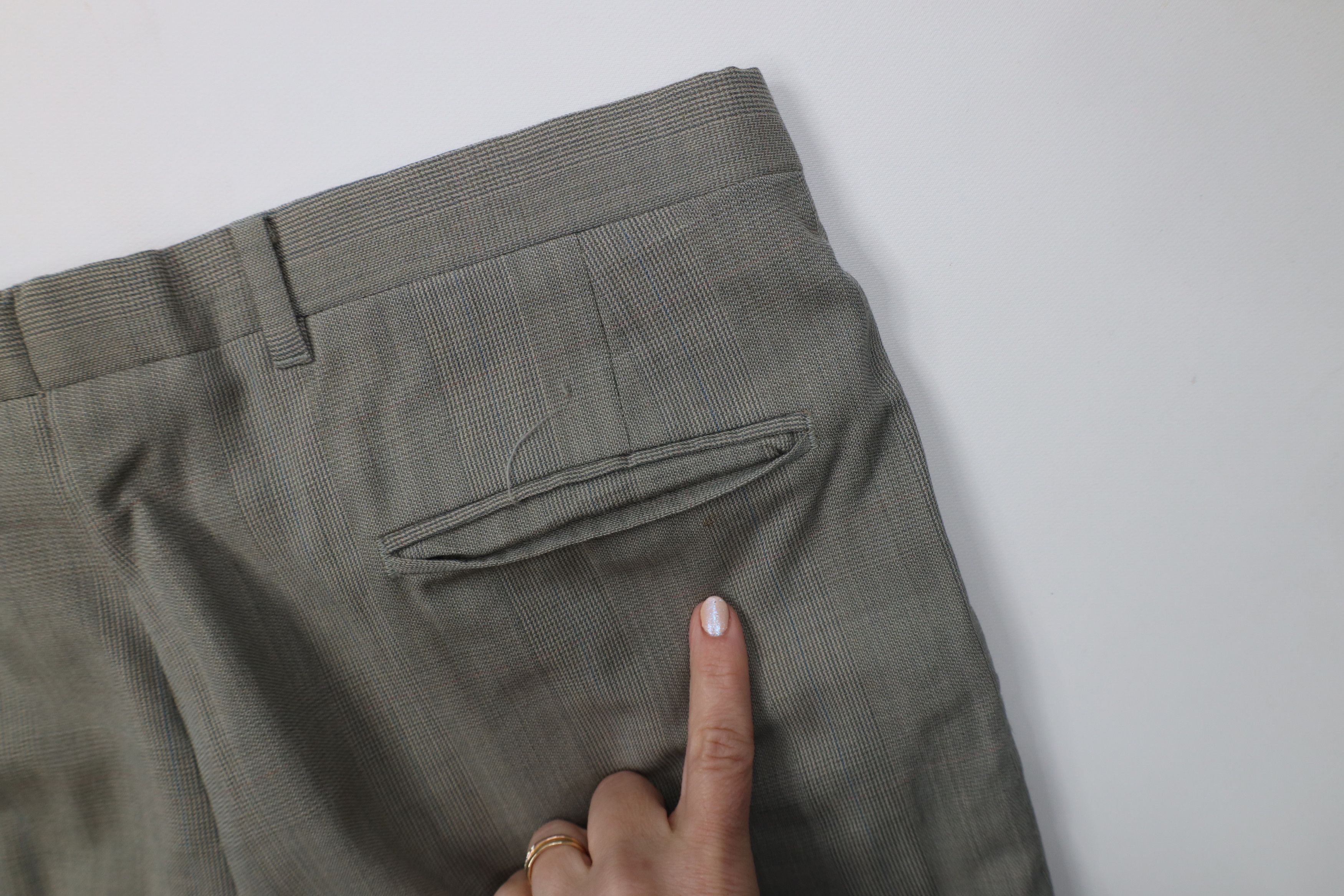 Christian Dior Monsieur Vintage 70s Christian Dior Houndstooth Plaid Chino Pants USA Size US 36 / EU 52 - 14 Thumbnail