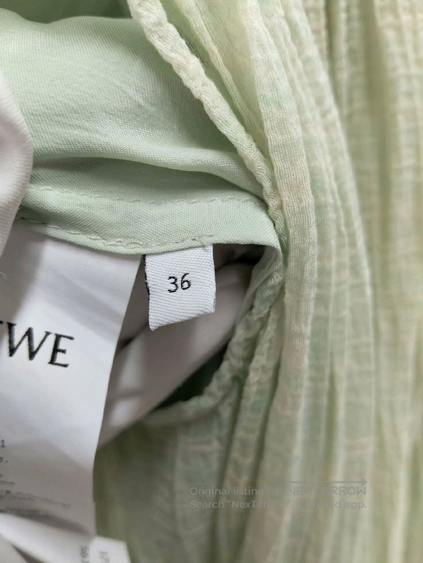 Loewe LOEWE Green Long Dress Size 36. Size US S / EU 44-46 / 1 - 4 Thumbnail